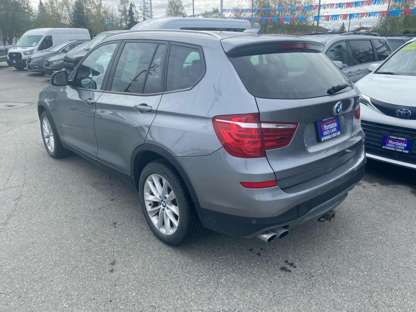 2017 SILVER BMW X3 XDRIVE28I (5UXWX9C54H0) with an 2.0L engine, Automatic transmission, located at 929 East 8th Ave, Anchorage, AK, 99501, (907) 274-2277, 61.214783, -149.866074 - Photo#2