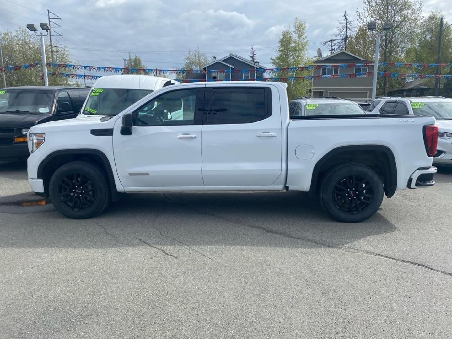 2021 WHITE GMC SIERRA 1500 ELEVATION (3GTP9CEK2MG) with an 2.7L engine, Automatic transmission, located at 929 East 8th Ave, Anchorage, AK, 99501, (907) 274-2277, 61.214783, -149.866074 - Photo#1