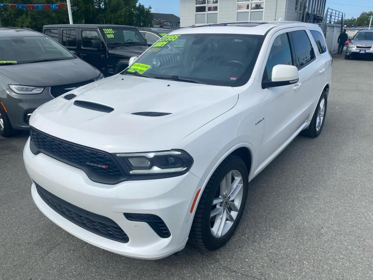 2021 WHITE DODGE DURANGO R/T (1C4SDJCT6MC) with an 5.7L engine, Automatic transmission, located at 929 East 8th Ave, Anchorage, AK, 99501, (907) 274-2277, 61.214783, -149.866074 - Photo#0