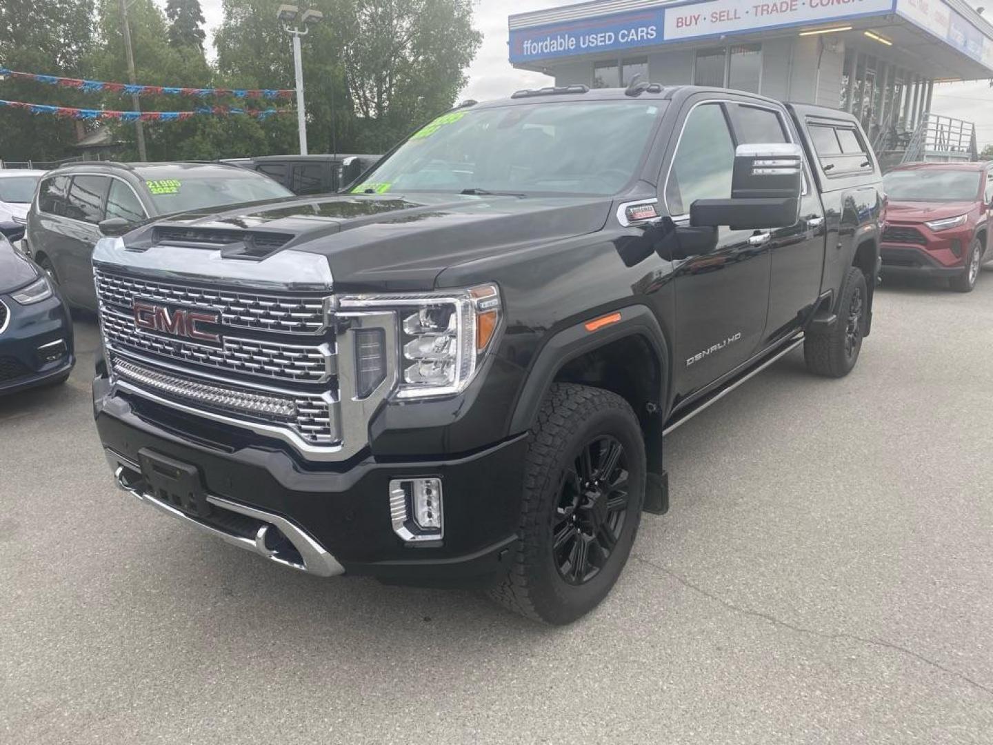 2023 BLACK GMC SIERRA 3500 DENALI (1GT49WEY0PF) with an 6.6L engine, Automatic transmission, located at 929 East 8th Ave, Anchorage, AK, 99501, (907) 274-2277, 61.214783, -149.866074 - Photo#0