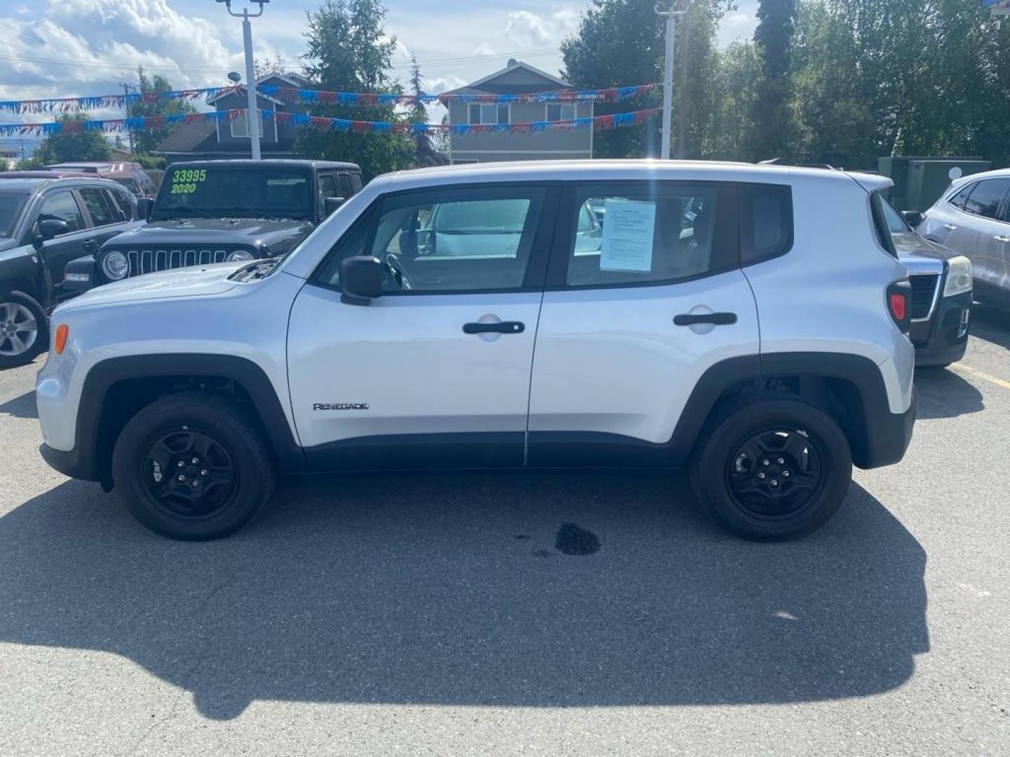 2021 SILVER JEEP RENEGADE SPORT (ZACNJDAB2MP) with an 2.4L engine, Automatic transmission, located at 929 East 8th Ave, Anchorage, AK, 99501, (907) 274-2277, 61.214783, -149.866074 - Photo#1