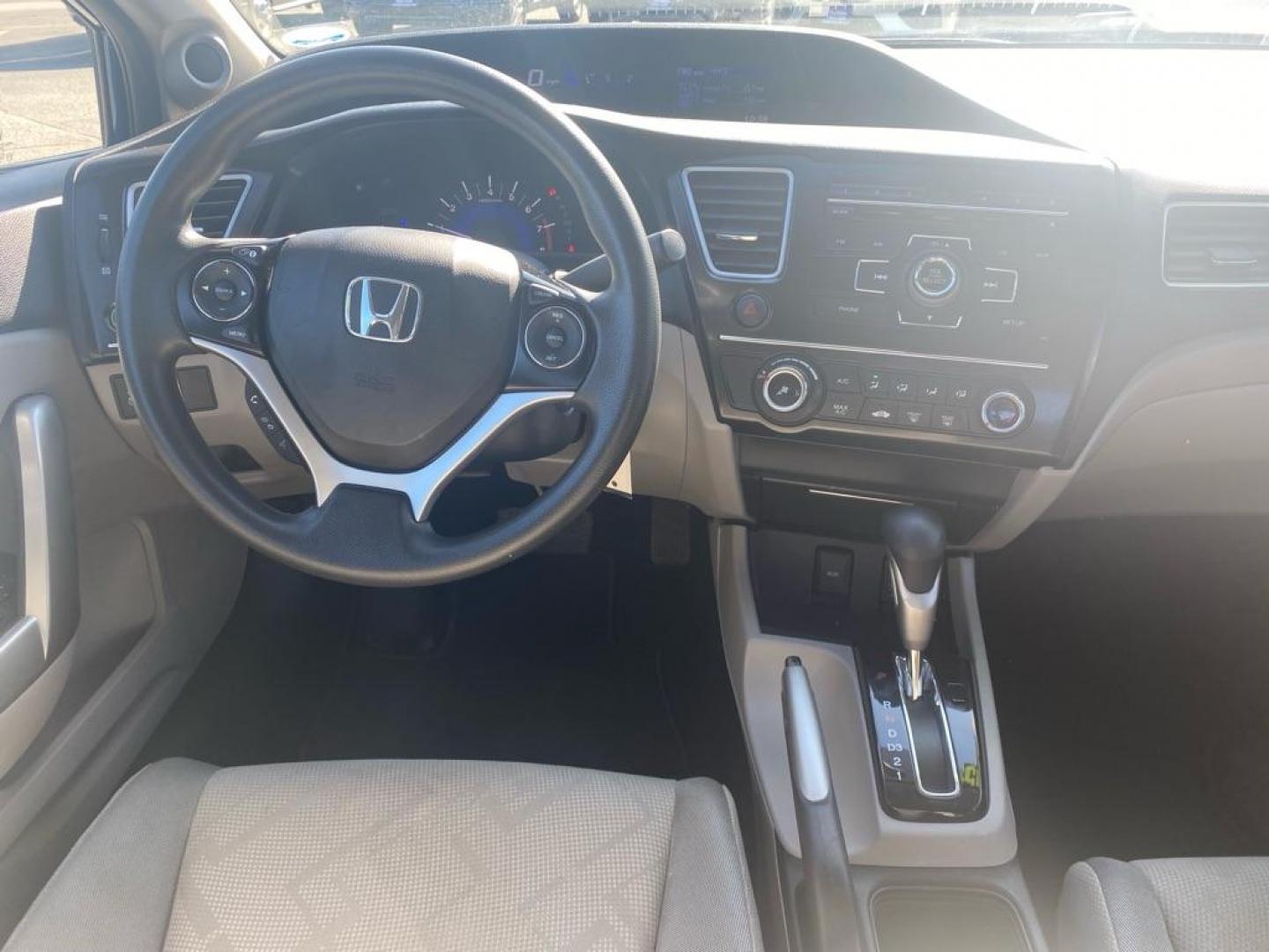 2013 BLUE HONDA CIVIC LX (2HGFG3B55DH) with an 1.8L engine, Automatic transmission, located at 929 East 8th Ave, Anchorage, AK, 99501, (907) 274-2277, 61.214783, -149.866074 - Photo#4
