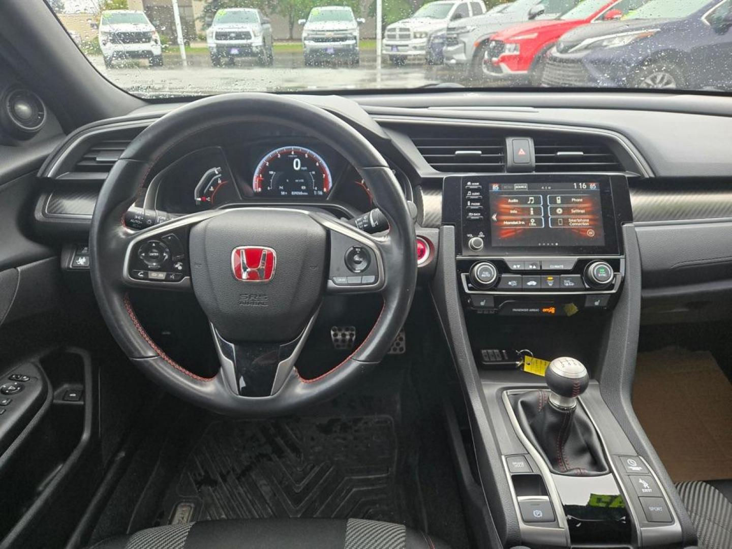 2019 WHITE HONDA CIVIC SI (2HGFC1E59KH) with an 1.5L engine, 6-Speed Manual transmission, located at 929 East 8th Ave, Anchorage, AK, 99501, (907) 274-2277, 61.214783, -149.866074 - Photo#4