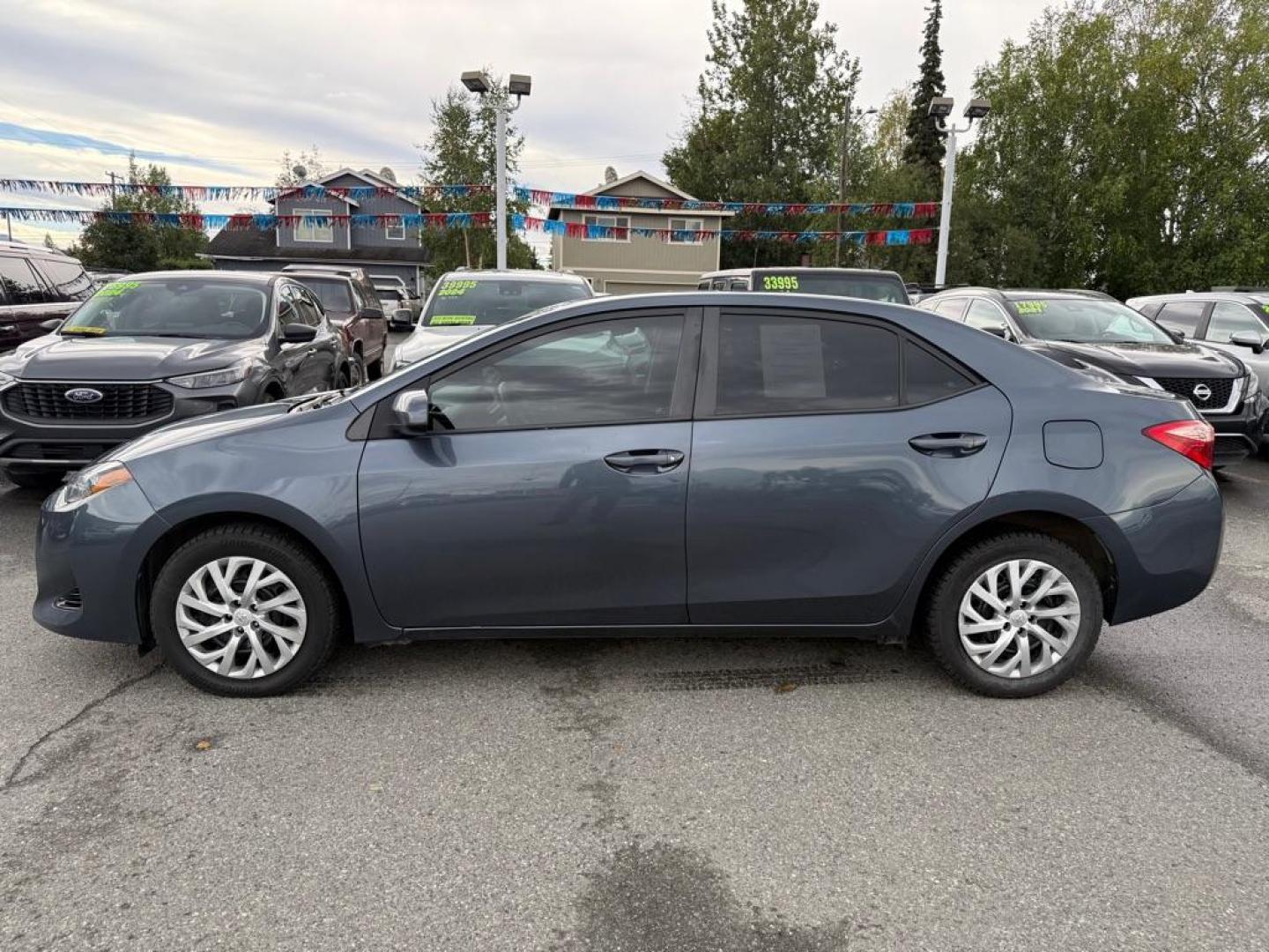2018 BLUE TOYOTA COROLLA LE LE (2T1BURHE1JC) with an 1.8L engine, Continuously Variable transmission, located at 929 East 8th Ave, Anchorage, AK, 99501, (907) 274-2277, 61.214783, -149.866074 - Photo#1