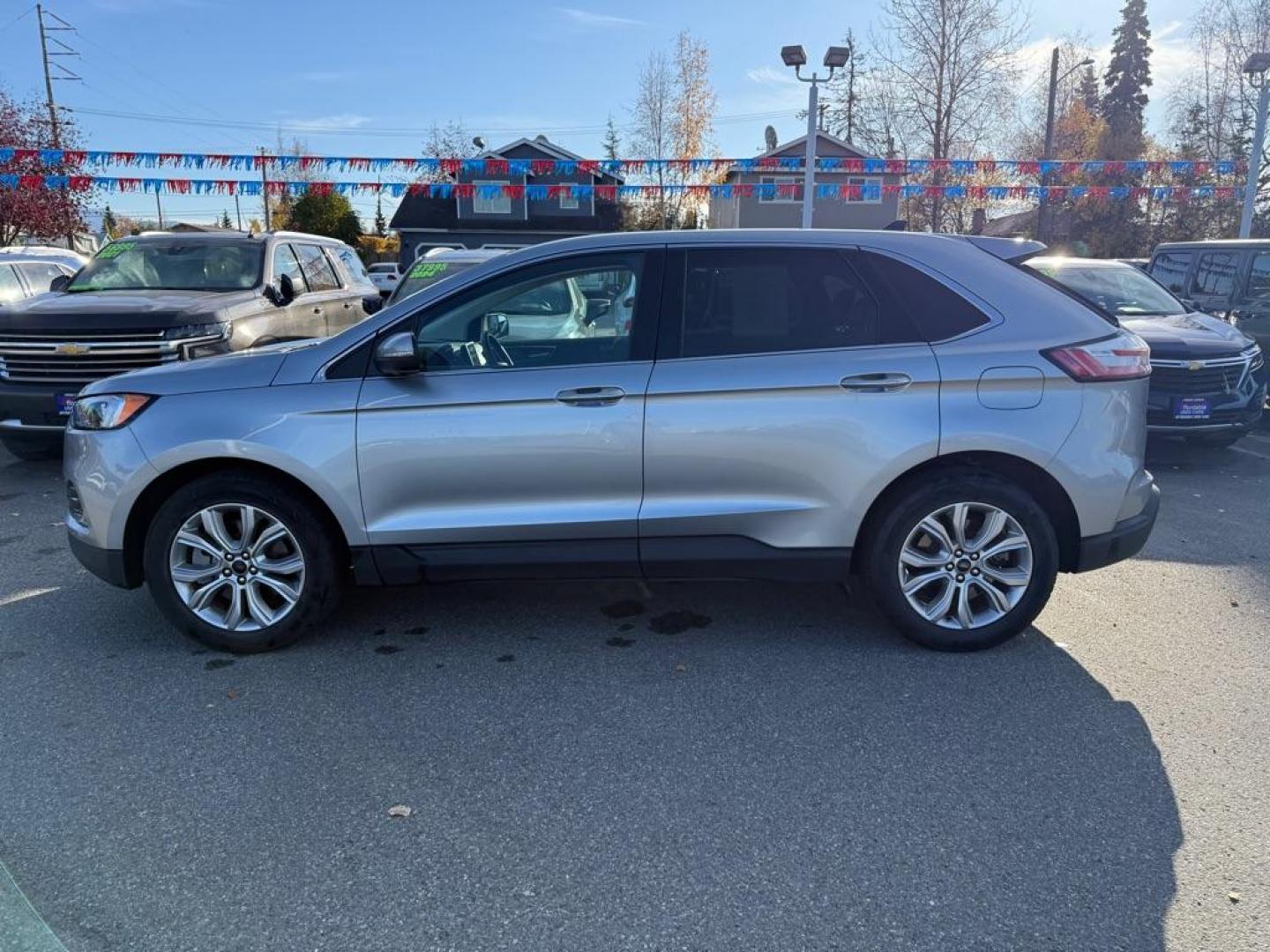 2023 SILVER FORD EDGE TITANIUM TITANIUM (2FMPK4K93PB) with an 2.0L engine, Automatic transmission, located at 929 East 8th Ave, Anchorage, AK, 99501, (907) 274-2277, 61.214783, -149.866074 - Photo#1