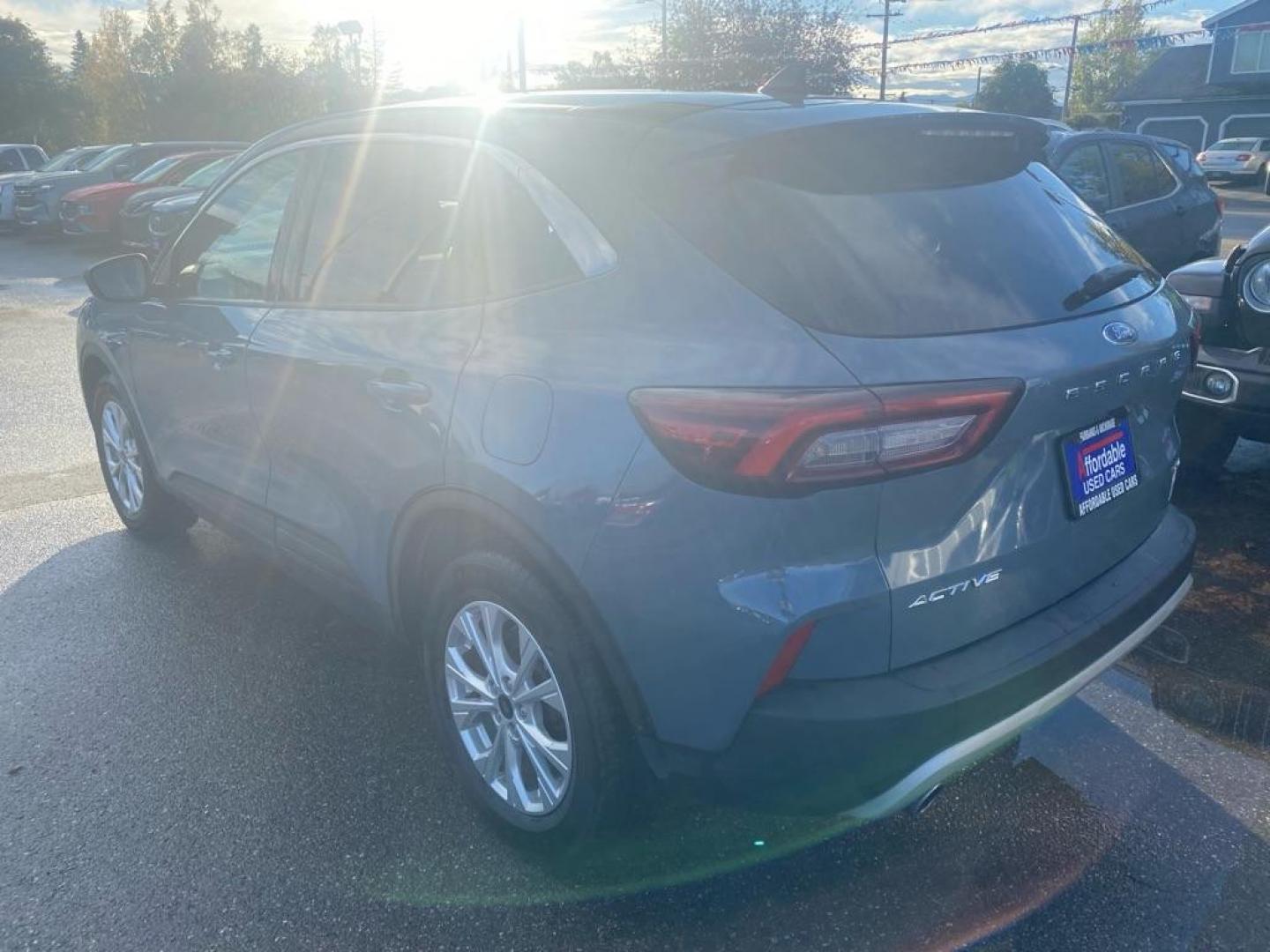 2023 BLUE FORD ESCAPE ACTIVE ACTIVE (1FMCU9GN0PU) with an 1.5L engine, Automatic transmission, located at 929 East 8th Ave, Anchorage, AK, 99501, (907) 274-2277, 61.214783, -149.866074 - Photo#2