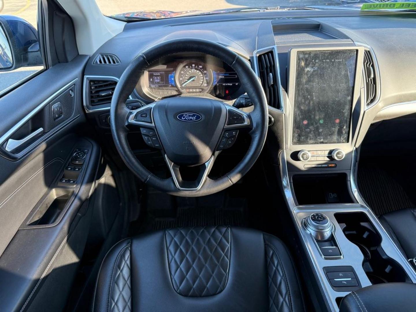 2023 BLUE FORD EDGE TITANIUM TITANIUM (2FMPK4K94PB) with an 2.0L engine, Automatic transmission, located at 929 East 8th Ave, Anchorage, AK, 99501, (907) 274-2277, 61.214783, -149.866074 - Photo#4