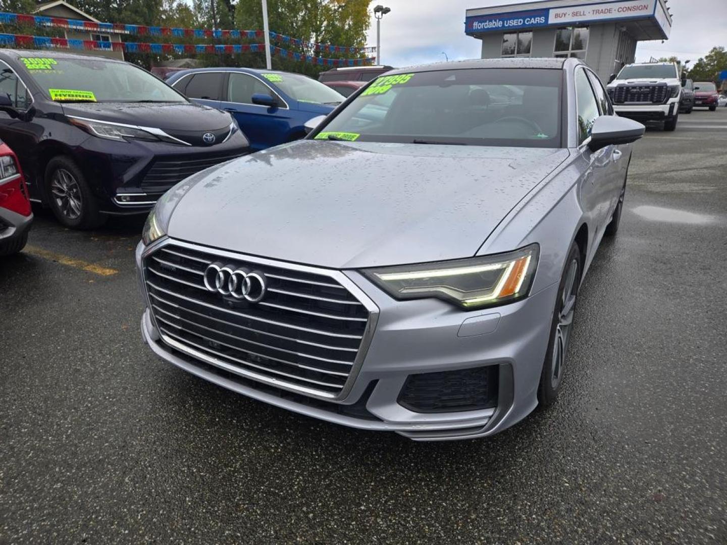 2019 SILVER AUDI A6 PREMIUM PLUS (WAUL2AF20KN) with an 3.0L engine, Automatic transmission, located at 929 East 8th Ave, Anchorage, AK, 99501, (907) 274-2277, 61.214783, -149.866074 - Photo#0