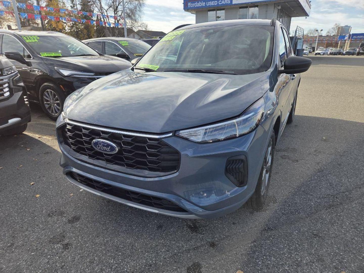 2023 BLUE FORD ESCAPE ST LINE ST LINE (1FMCU9MN7PU) with an 1.5L engine, Automatic transmission, located at 929 East 8th Ave, Anchorage, AK, 99501, (907) 274-2277, 61.214783, -149.866074 - Photo#0