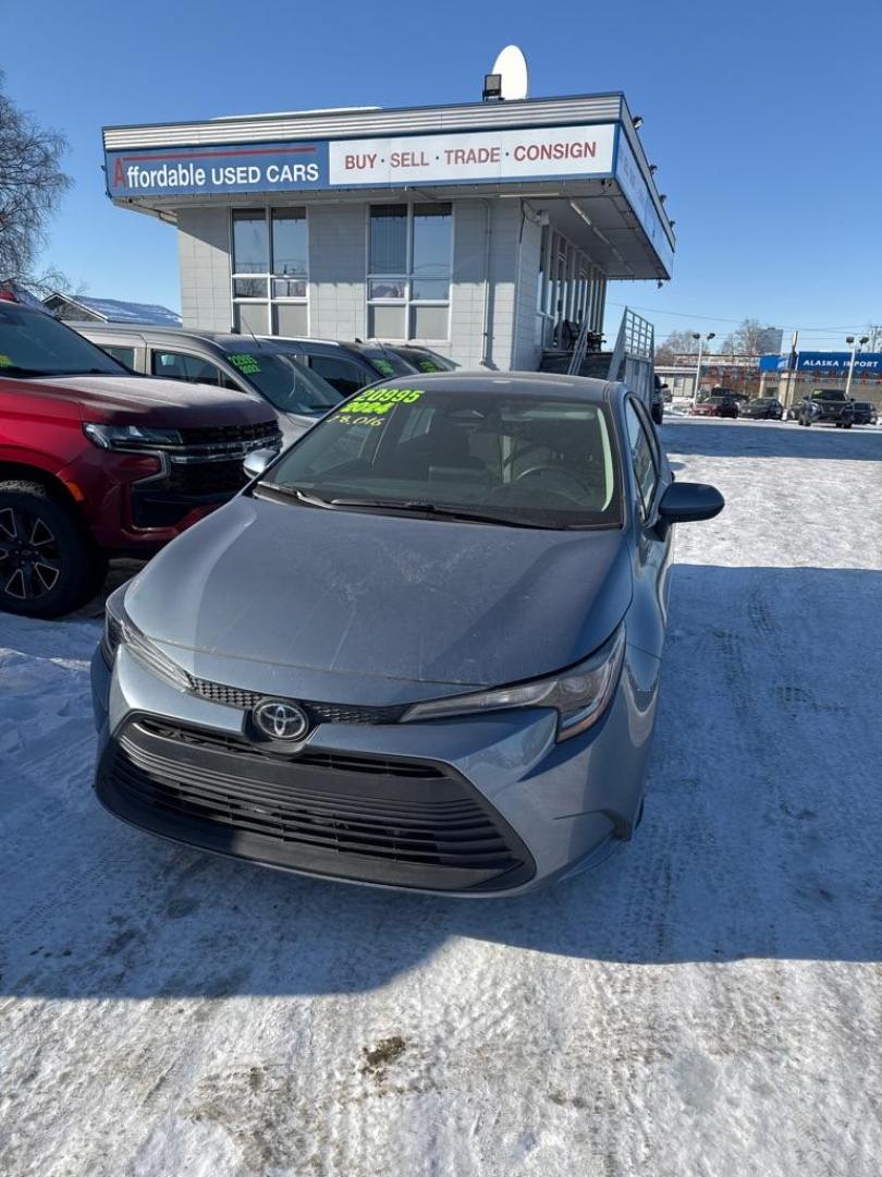 2024 BLUE TOYOTA COROLLA LE LE (5YFB4MDE7RP) with an 2.0L engine, Continuously Variable transmission, located at 929 East 8th Ave, Anchorage, AK, 99501, (907) 274-2277, 61.214783, -149.866074 - Photo#0