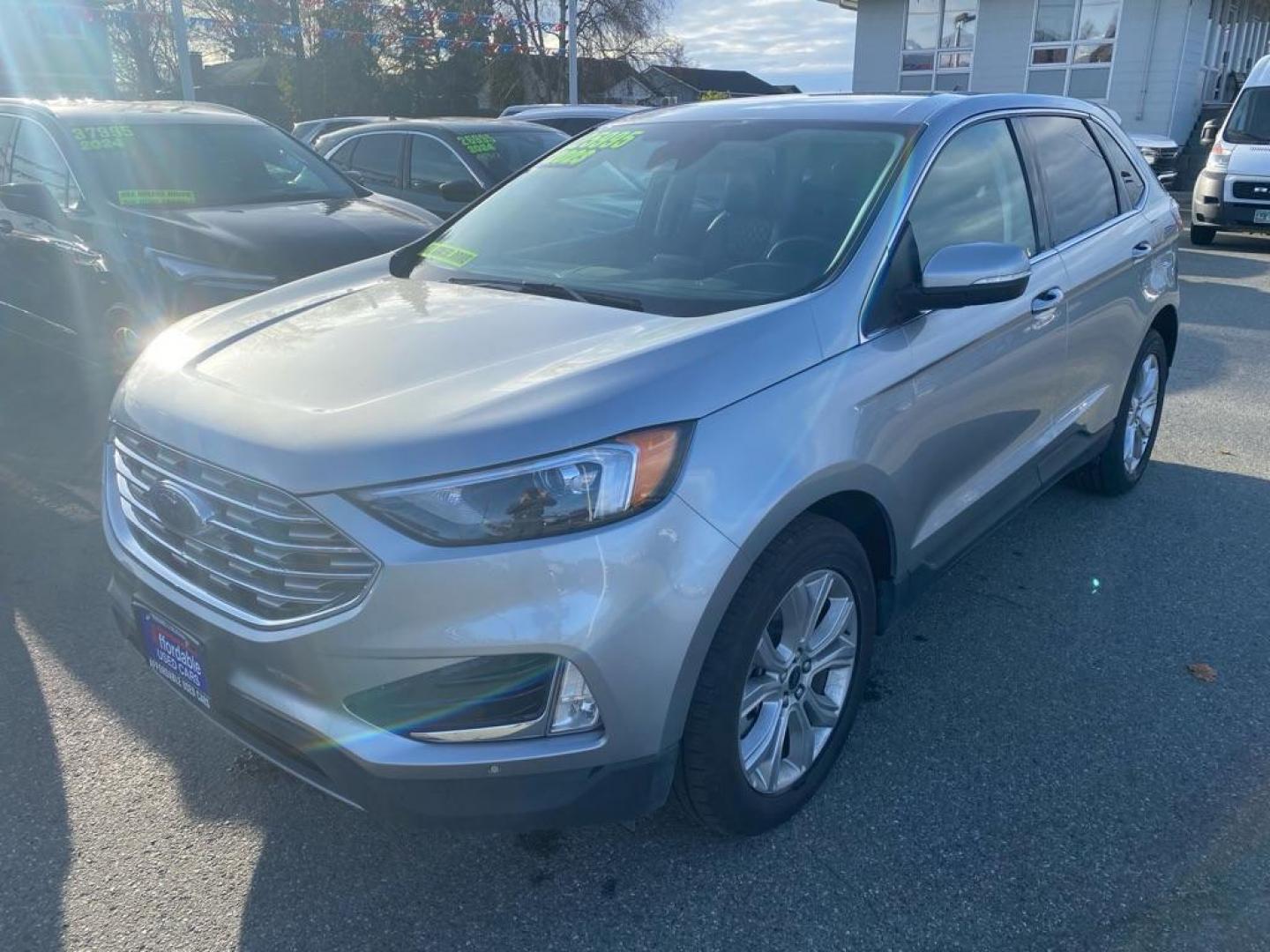 2023 SILVER FORD EDGE TITANIUM TITANIUM (2FMPK4K99PB) with an 2.0L engine, Automatic transmission, located at 929 East 8th Ave, Anchorage, AK, 99501, (907) 274-2277, 61.214783, -149.866074 - Photo#0