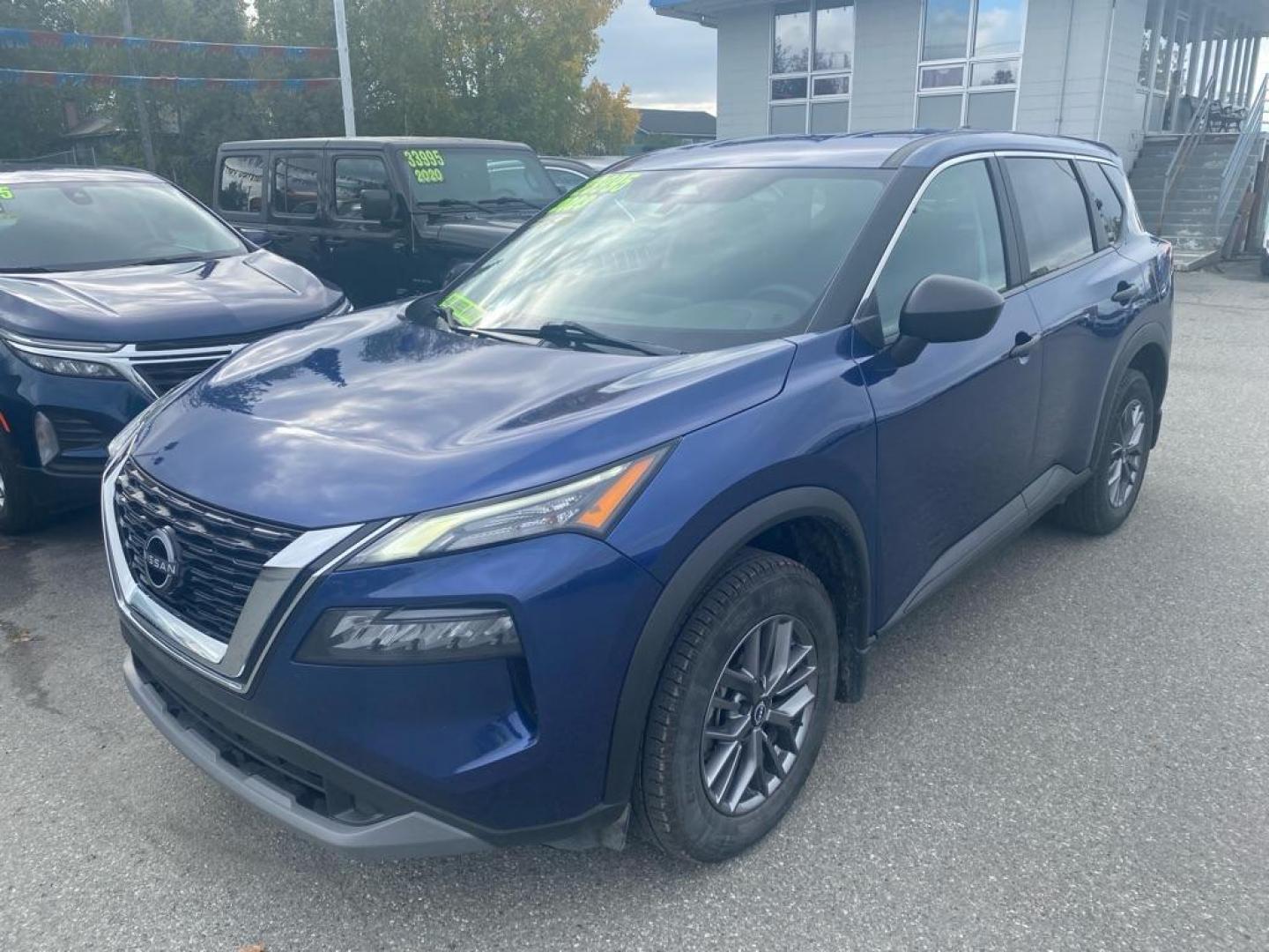 2023 BLUE NISSAN ROGUE S (5N1BT3ABXPC) with an 1.5L engine, Continuously Variable transmission, located at 929 East 8th Ave, Anchorage, AK, 99501, (907) 274-2277, 61.214783, -149.866074 - Photo#0