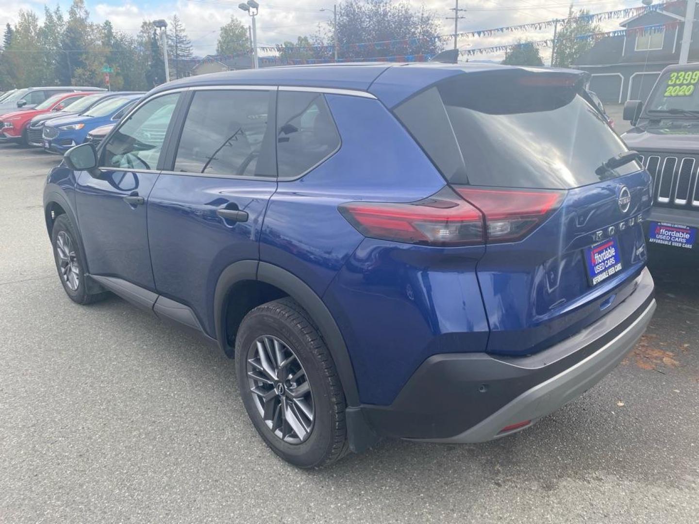 2023 BLUE NISSAN ROGUE S (5N1BT3ABXPC) with an 1.5L engine, Continuously Variable transmission, located at 929 East 8th Ave, Anchorage, AK, 99501, (907) 274-2277, 61.214783, -149.866074 - Photo#2