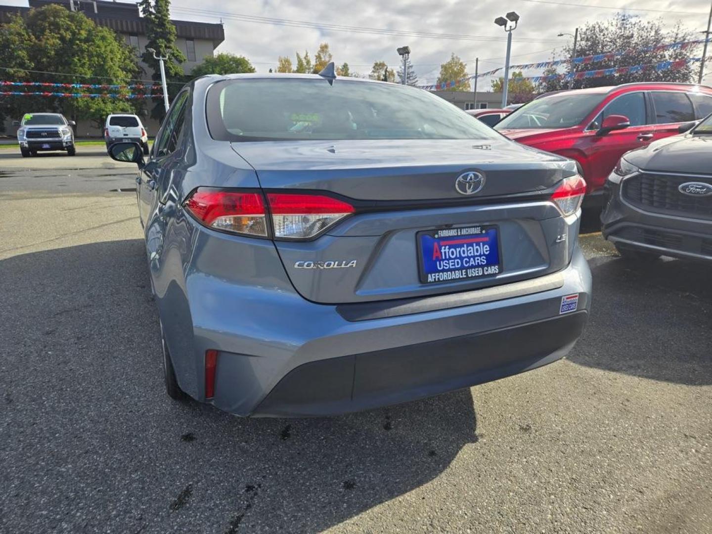 2024 BLUE TOYOTA COROLLA LE LE (5YFB4MDE8RP) with an 2.0L engine, Continuously Variable transmission, located at 929 East 8th Ave, Anchorage, AK, 99501, (907) 274-2277, 61.214783, -149.866074 - Photo#2