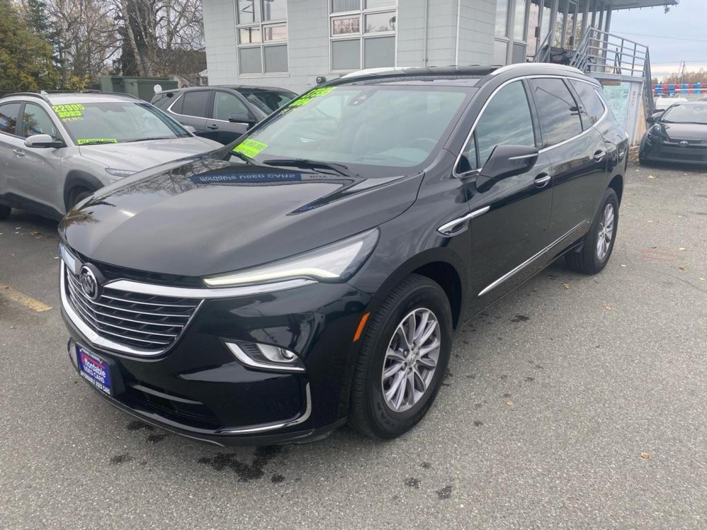 2024 BLACK BUICK ENCLAVE PREMIUM (5GAEVBKW3RJ) with an 3.6L engine, Automatic transmission, located at 929 East 8th Ave, Anchorage, AK, 99501, (907) 274-2277, 61.214783, -149.866074 - Photo#0