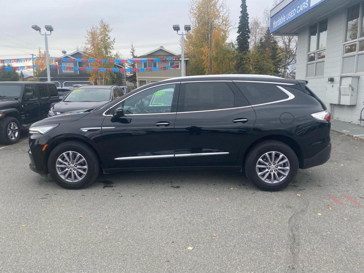 2024 BLACK BUICK ENCLAVE PREMIUM (5GAEVBKW3RJ) with an 3.6L engine, Automatic transmission, located at 929 East 8th Ave, Anchorage, AK, 99501, (907) 274-2277, 61.214783, -149.866074 - Photo#1
