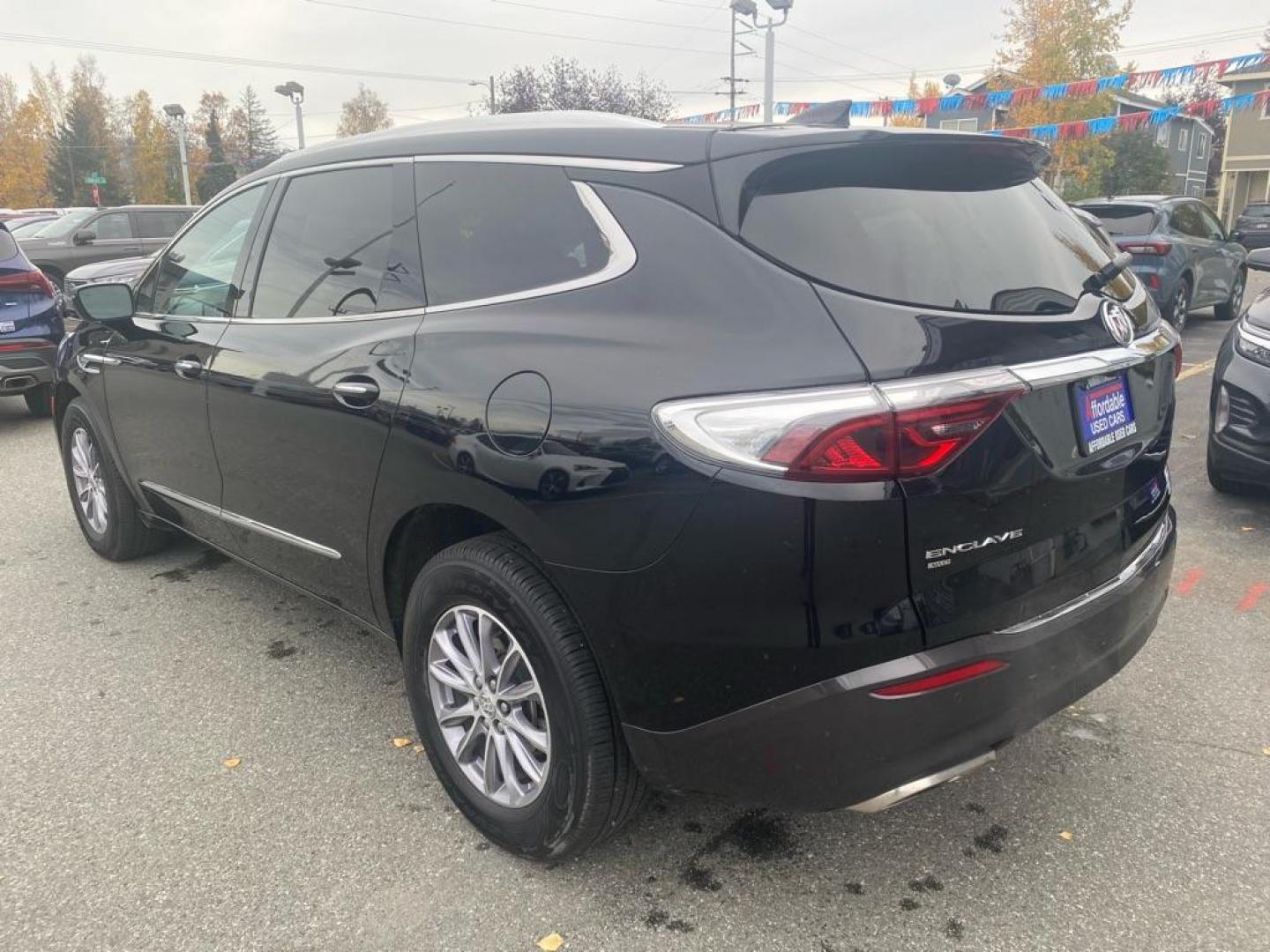 2024 BLACK BUICK ENCLAVE PREMIUM (5GAEVBKW3RJ) with an 3.6L engine, Automatic transmission, located at 929 East 8th Ave, Anchorage, AK, 99501, (907) 274-2277, 61.214783, -149.866074 - Photo#2