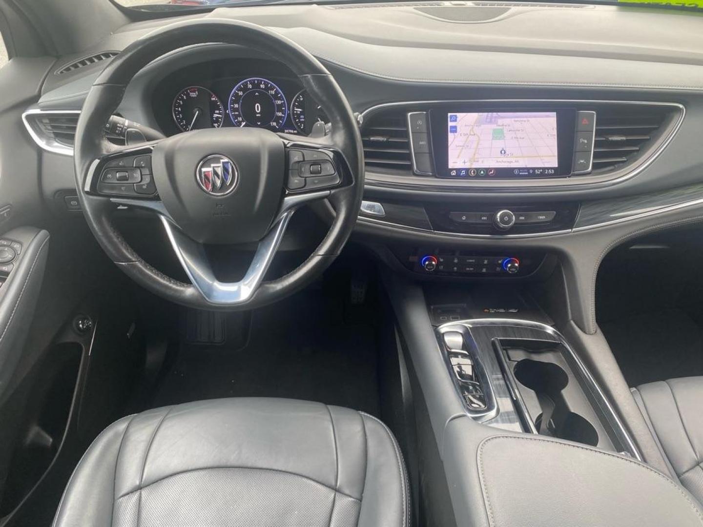 2024 BLACK BUICK ENCLAVE PREMIUM (5GAEVBKW3RJ) with an 3.6L engine, Automatic transmission, located at 929 East 8th Ave, Anchorage, AK, 99501, (907) 274-2277, 61.214783, -149.866074 - Photo#4