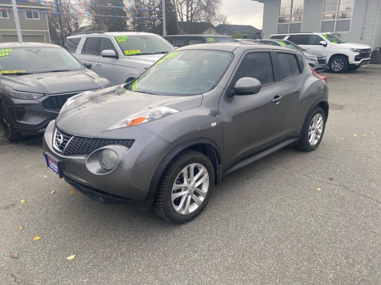 2012 GRAY NISSAN JUKE S (JN8AF5MV2CT) with an 1.6L engine, Automatic transmission, located at 929 East 8th Ave, Anchorage, AK, 99501, (907) 274-2277, 61.214783, -149.866074 - Photo#0