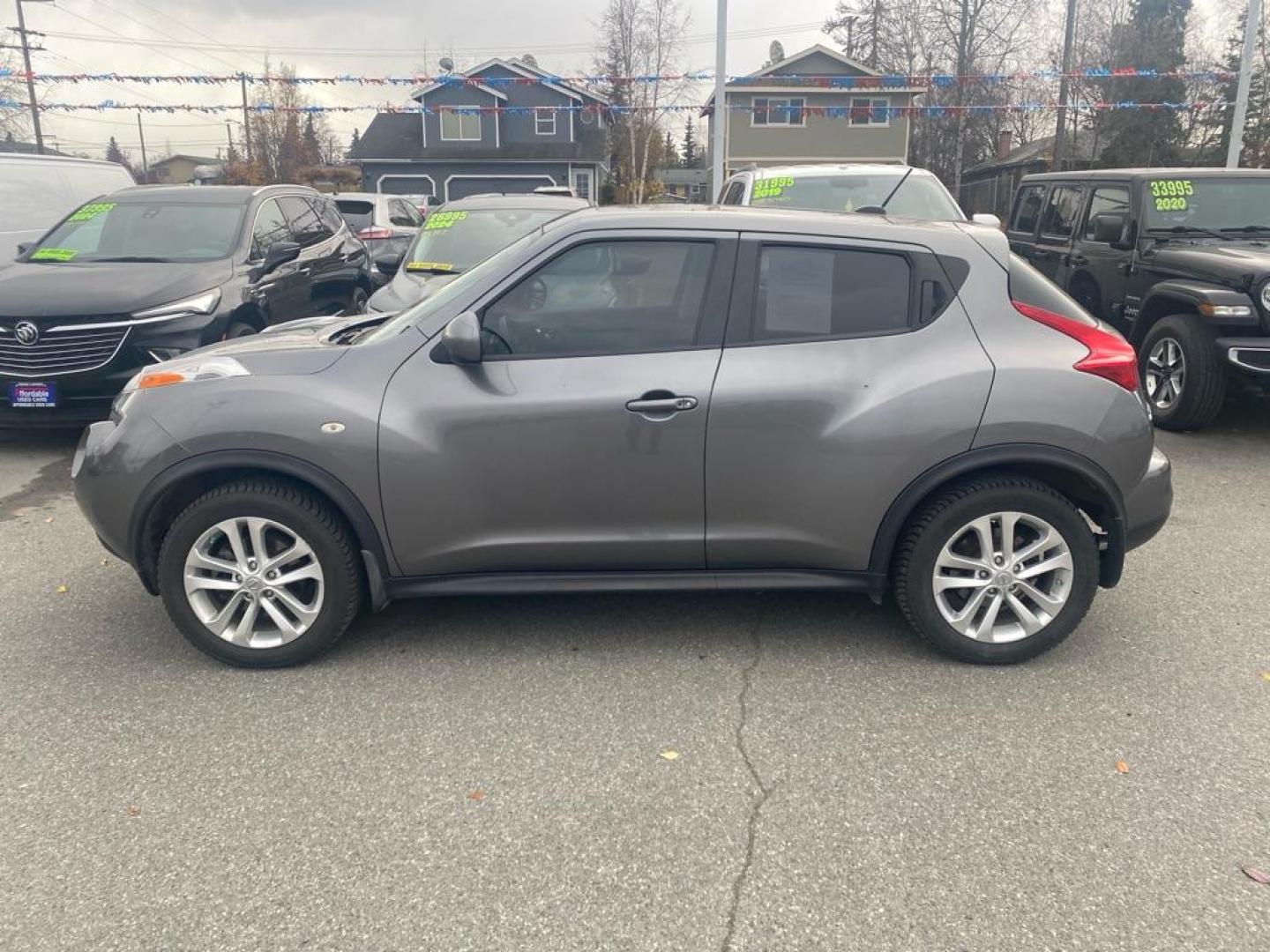 2012 GRAY NISSAN JUKE S (JN8AF5MV2CT) with an 1.6L engine, Automatic transmission, located at 929 East 8th Ave, Anchorage, AK, 99501, (907) 274-2277, 61.214783, -149.866074 - Photo#1