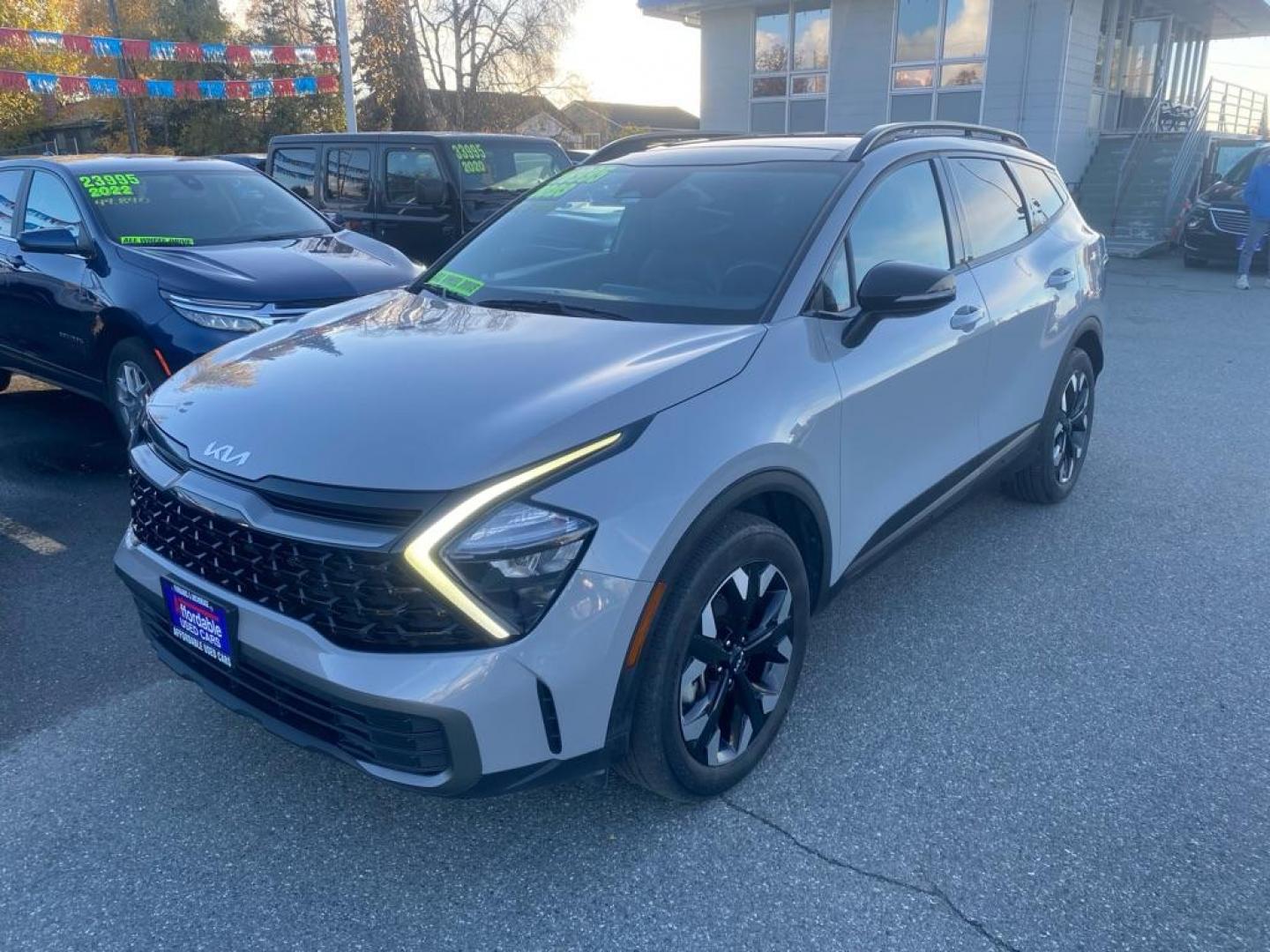 2023 GRAY KIA SPORTAGE X LINE (5XYK6CAF6PG) with an 2.5L engine, Automatic transmission, located at 929 East 8th Ave, Anchorage, AK, 99501, (907) 274-2277, 61.214783, -149.866074 - Photo#0