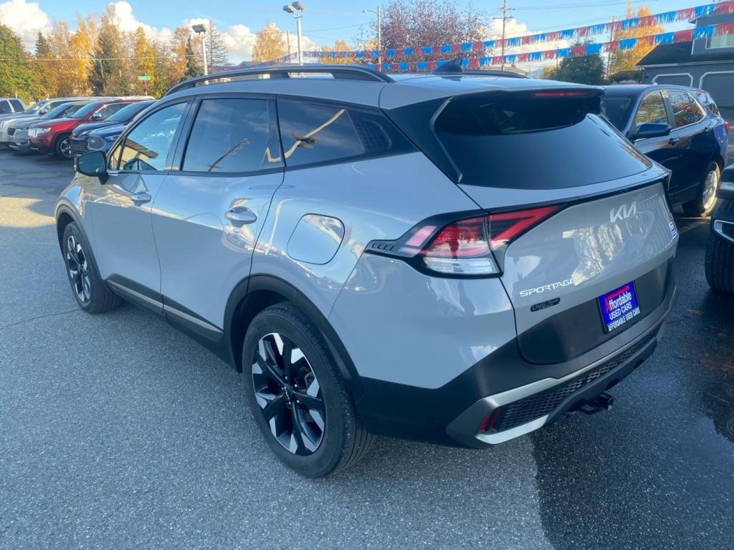 2023 GRAY KIA SPORTAGE X LINE (5XYK6CAF6PG) with an 2.5L engine, Automatic transmission, located at 929 East 8th Ave, Anchorage, AK, 99501, (907) 274-2277, 61.214783, -149.866074 - Photo#2