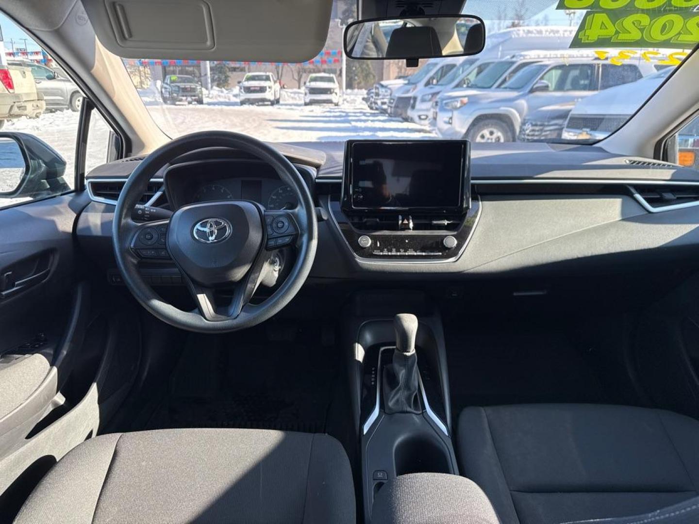 2024 GRAY TOYOTA COROLLA LE LE (5YFB4MDE8RP) with an 2.0L engine, Continuously Variable transmission, located at 929 East 8th Ave, Anchorage, AK, 99501, (907) 274-2277, 61.214783, -149.866074 - Photo#4