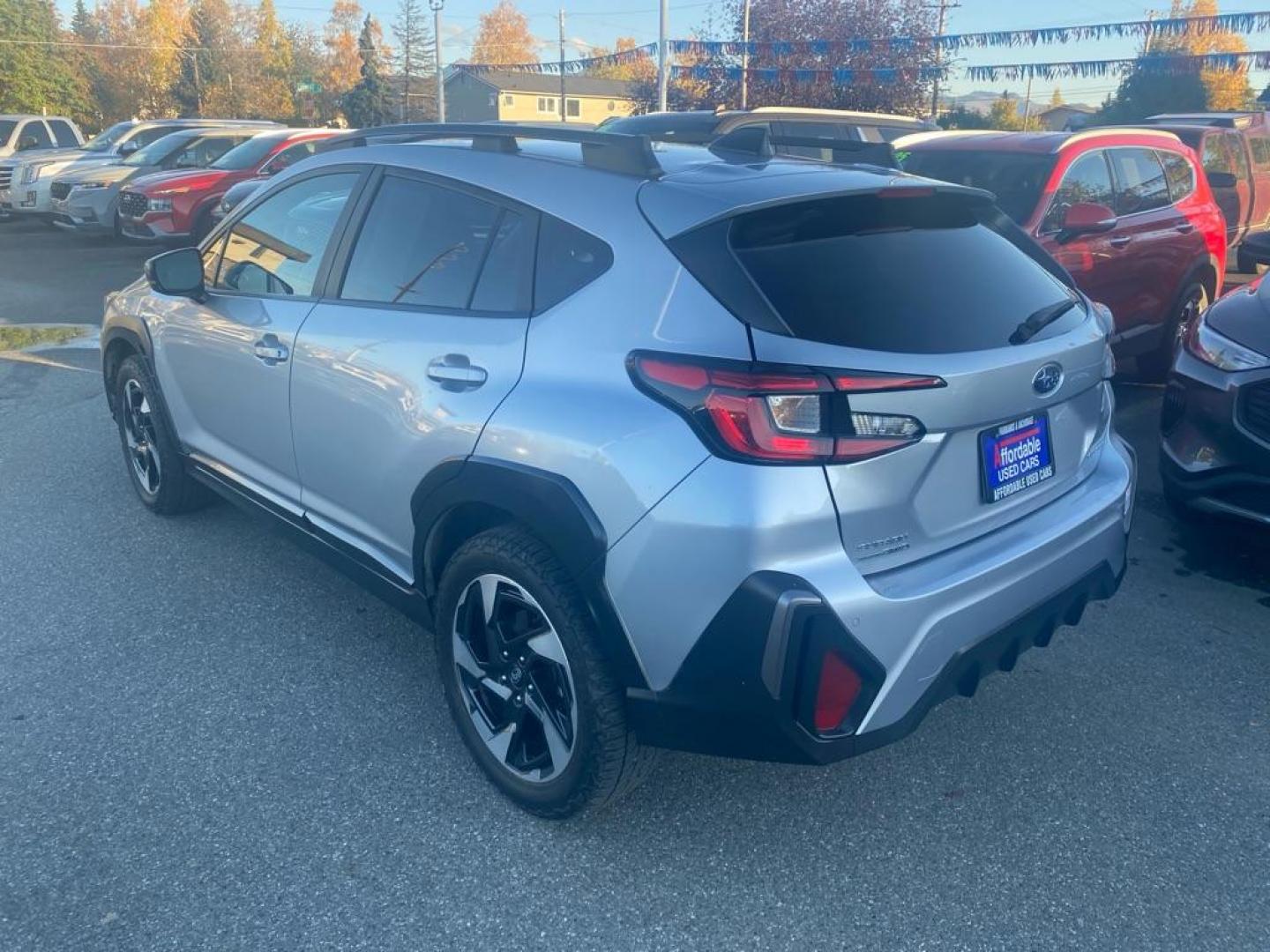 2024 SILVER SUBARU CROSSTREK LIMITED (4S4GUHM65R3) with an 2.5L engine, Continuously Variable transmission, located at 929 East 8th Ave, Anchorage, AK, 99501, (907) 274-2277, 61.214783, -149.866074 - Photo#2