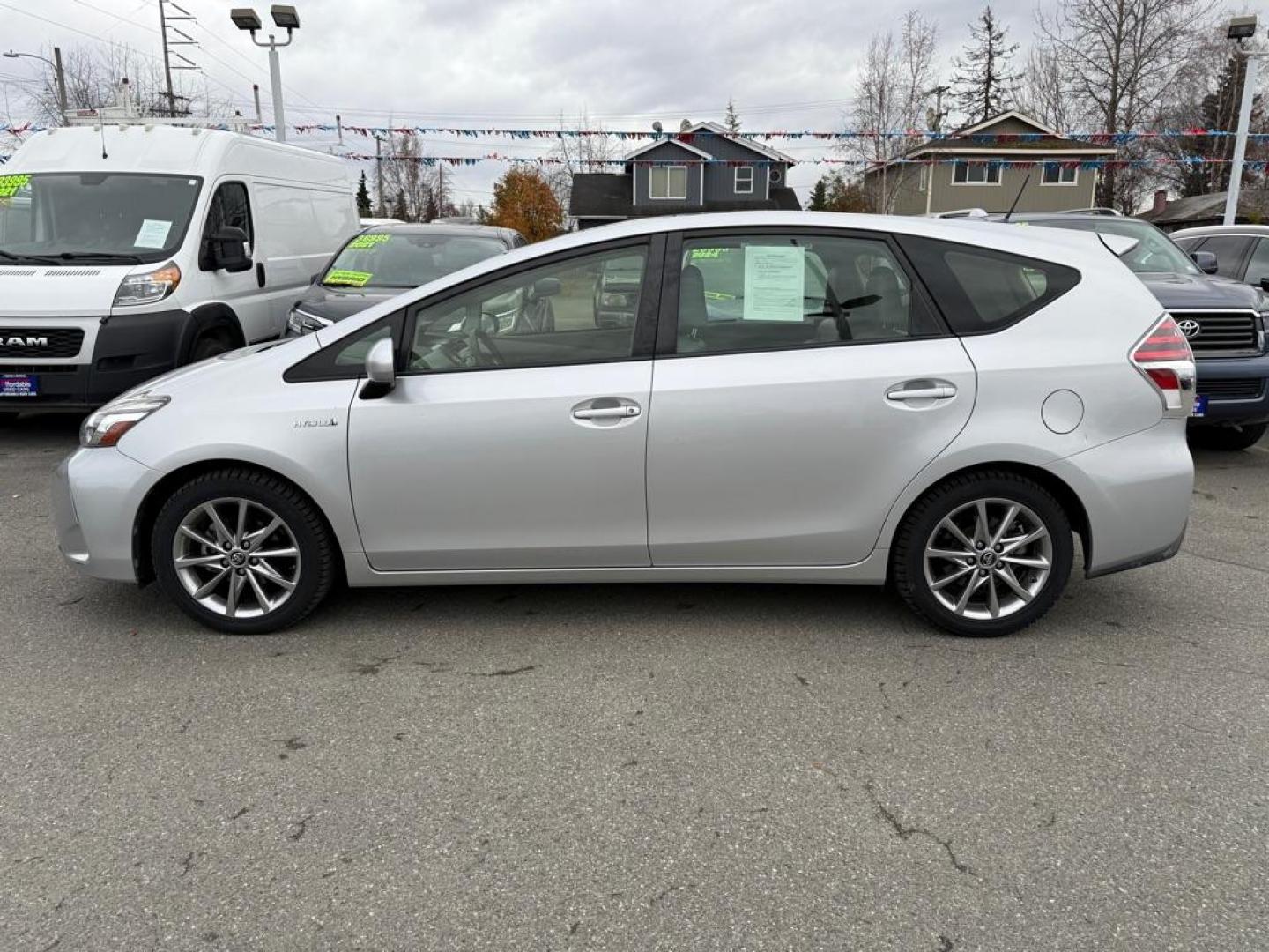 2017 TAN TOYOTA PRIUS V (JTDZN3EU0HJ) with an 1.8L engine, Continuously Variable transmission, located at 929 East 8th Ave, Anchorage, AK, 99501, (907) 274-2277, 61.214783, -149.866074 - Photo#1