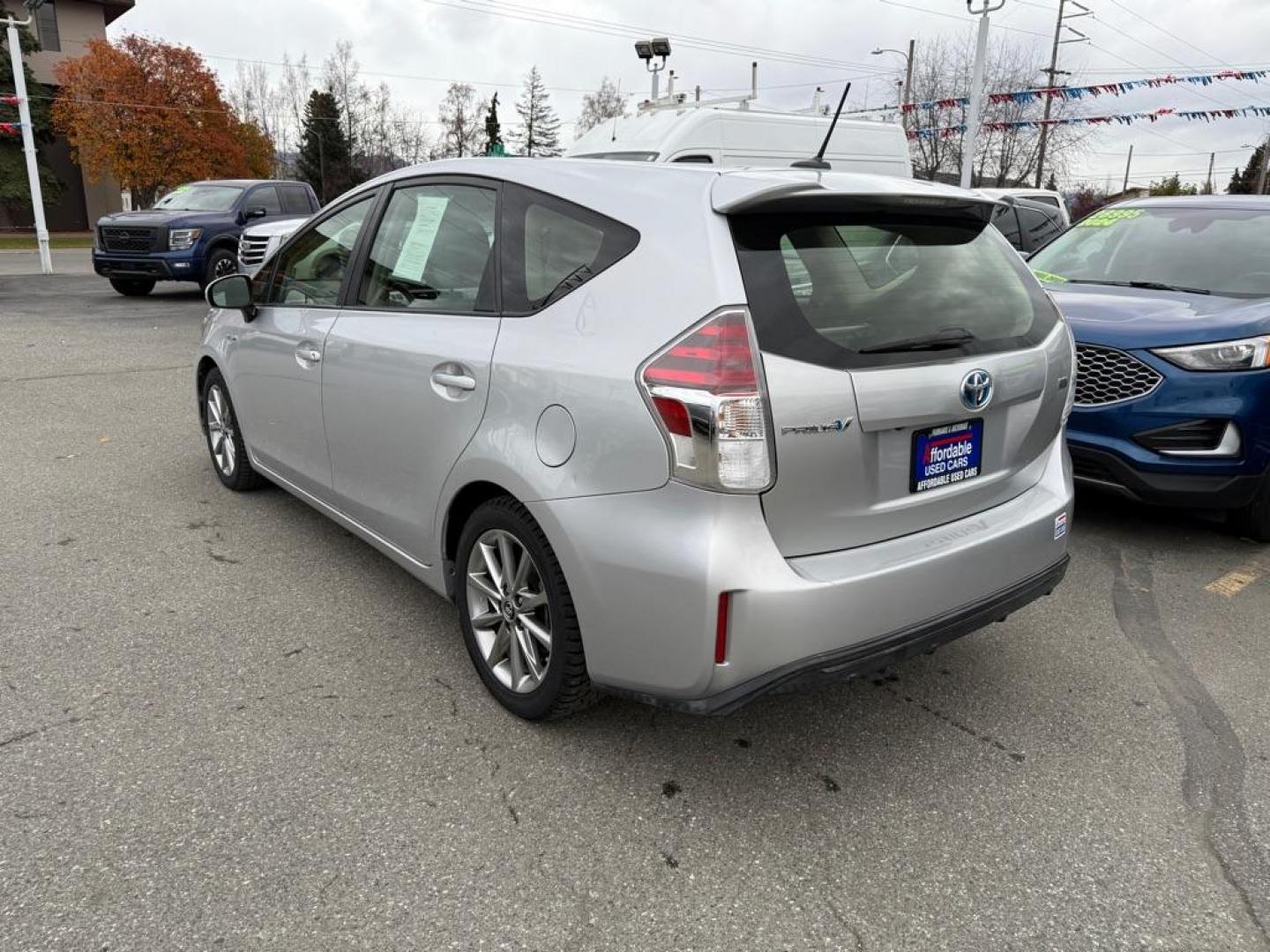 2017 TAN TOYOTA PRIUS V (JTDZN3EU0HJ) with an 1.8L engine, Continuously Variable transmission, located at 929 East 8th Ave, Anchorage, AK, 99501, (907) 274-2277, 61.214783, -149.866074 - Photo#2