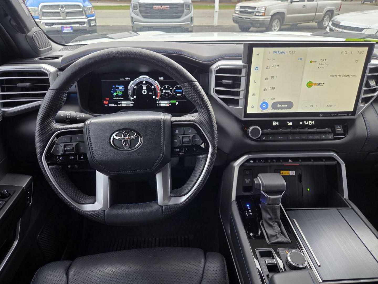 2024 WHITE TOYOTA TUNDRA CREWMAX PLATINUM (5TFNC5DB4RX) with an 3.4L engine, Automatic transmission, located at 929 East 8th Ave, Anchorage, AK, 99501, (907) 274-2277, 61.214783, -149.866074 - Photo#4