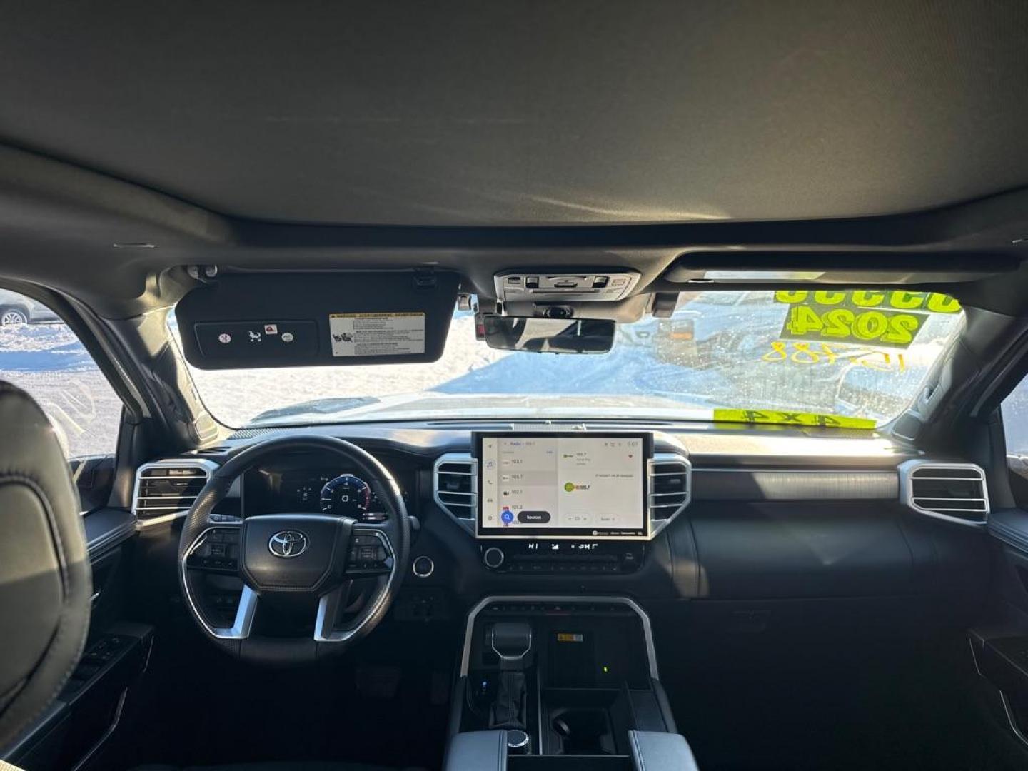 2024 WHITE TOYOTA TUNDRA CREWMAX PLATINUM (5TFNC5DB4RX) with an 3.4L engine, Automatic transmission, located at 929 East 8th Ave, Anchorage, AK, 99501, (907) 274-2277, 61.214783, -149.866074 - Photo#4