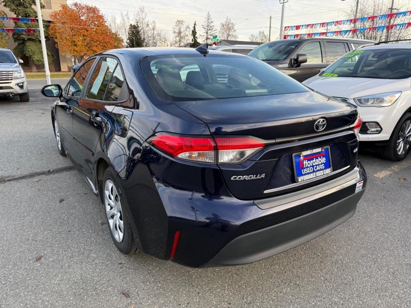 2023 BLUE TOYOTA COROLLA LE LE (5YFB4MDE2PP) with an 2.0L engine, Continuously Variable transmission, located at 929 East 8th Ave, Anchorage, AK, 99501, (907) 274-2277, 61.214783, -149.866074 - Photo#2