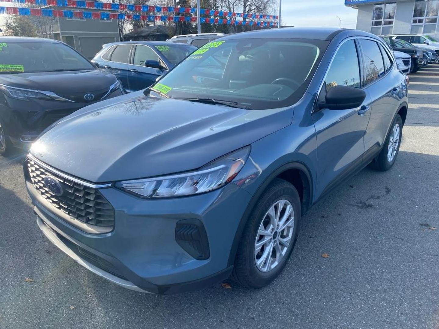 2023 BLUE FORD ESCAPE ACTIVE ACTIVE (1FMCU9GN0PU) with an 1.5L engine, Automatic transmission, located at 929 East 8th Ave, Anchorage, AK, 99501, (907) 274-2277, 61.214783, -149.866074 - Photo#0