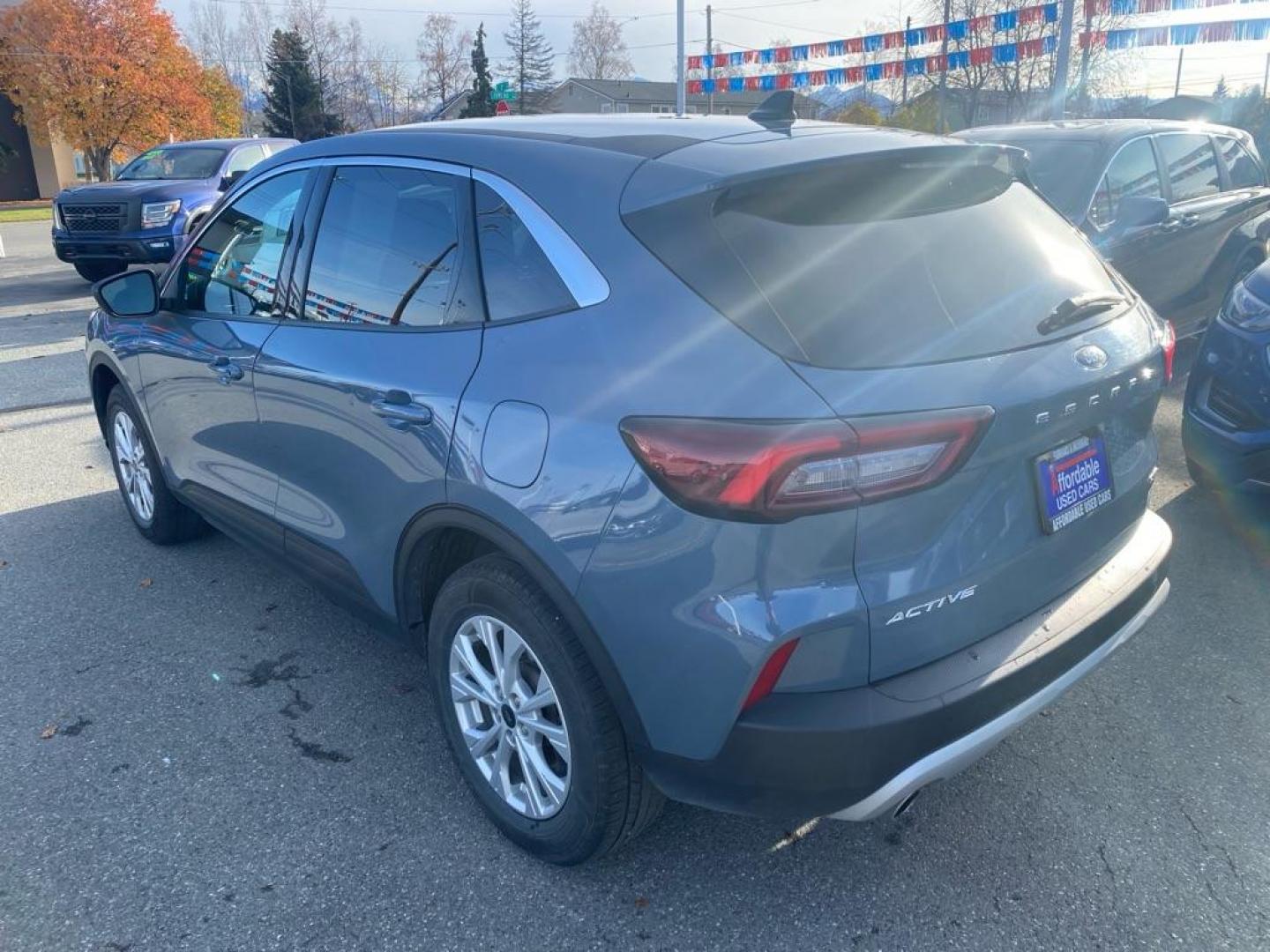 2023 BLUE FORD ESCAPE ACTIVE ACTIVE (1FMCU9GN0PU) with an 1.5L engine, Automatic transmission, located at 929 East 8th Ave, Anchorage, AK, 99501, (907) 274-2277, 61.214783, -149.866074 - Photo#2