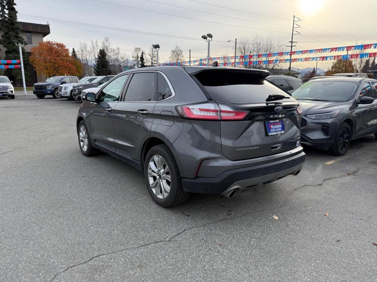 2023 GRAY FORD EDGE TITANIUM TITANIUM (2FMPK4K90PB) with an 2.0L engine, Automatic transmission, located at 929 East 8th Ave, Anchorage, AK, 99501, (907) 274-2277, 61.214783, -149.866074 - Photo#2