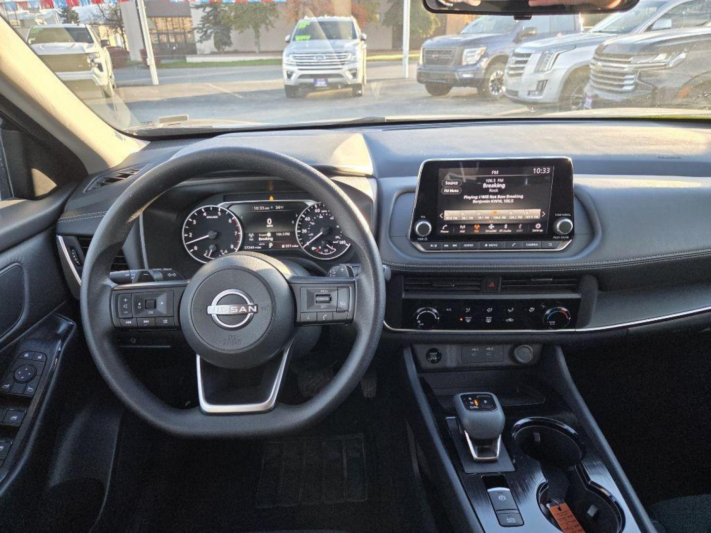 2024 BLACK NISSAN ROGUE S S (5N1BT3AB5RC) with an 1.5L engine, Continuously Variable transmission, located at 929 East 8th Ave, Anchorage, AK, 99501, (907) 274-2277, 61.214783, -149.866074 - Photo#4