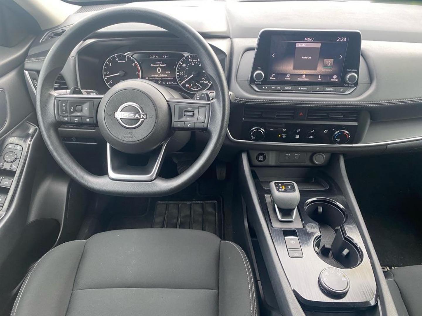 2024 BLACK NISSAN ROGUE S S (5N1BT3AB9RC) with an 1.5L engine, Continuously Variable transmission, located at 929 East 8th Ave, Anchorage, AK, 99501, (907) 274-2277, 61.214783, -149.866074 - Photo#4