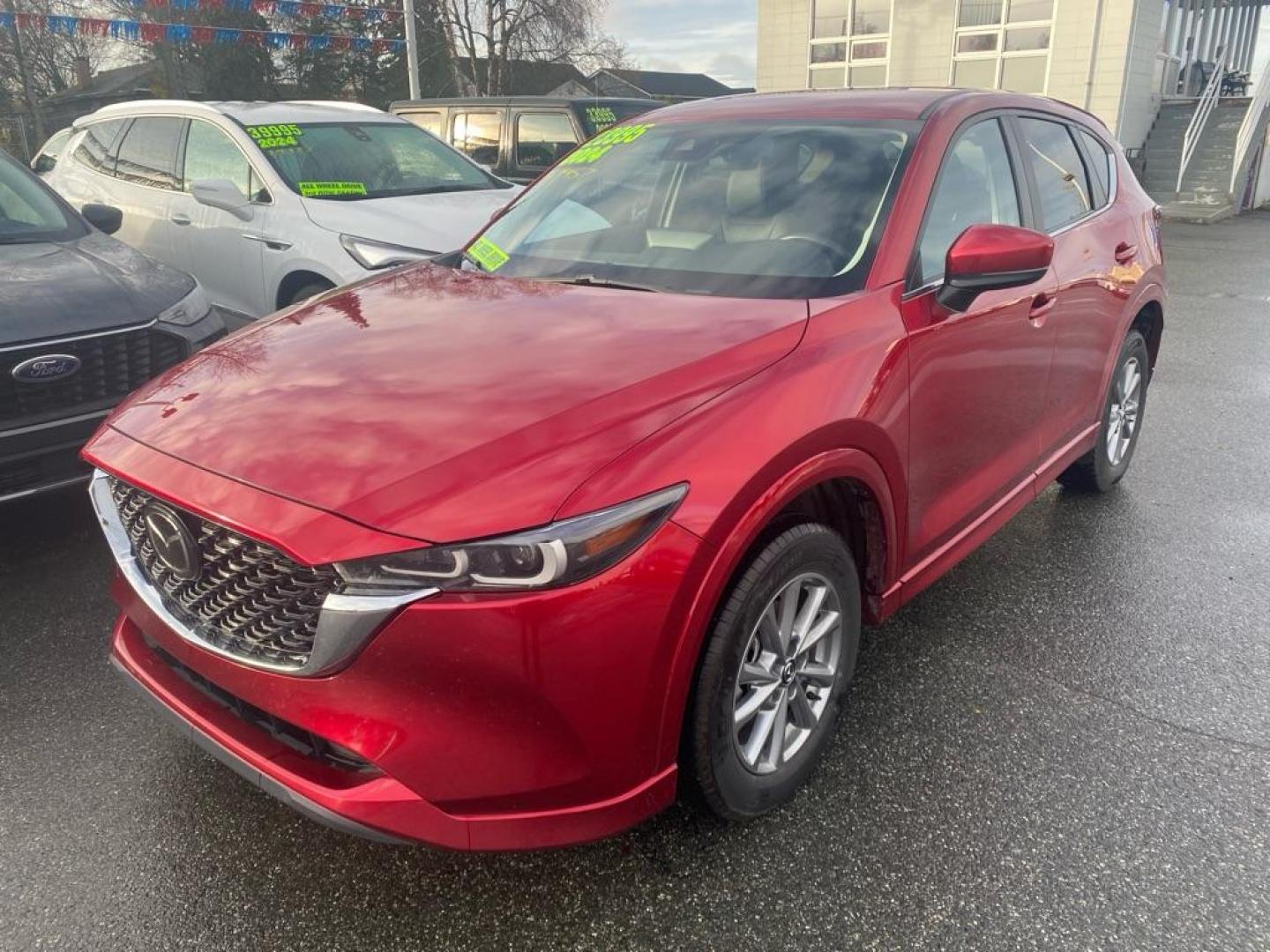 2024 RED MAZDA CX-5 SELECT SELECT (JM3KFBBL0R0) with an 2.5L engine, Automatic transmission, located at 929 East 8th Ave, Anchorage, AK, 99501, (907) 274-2277, 61.214783, -149.866074 - Photo#0