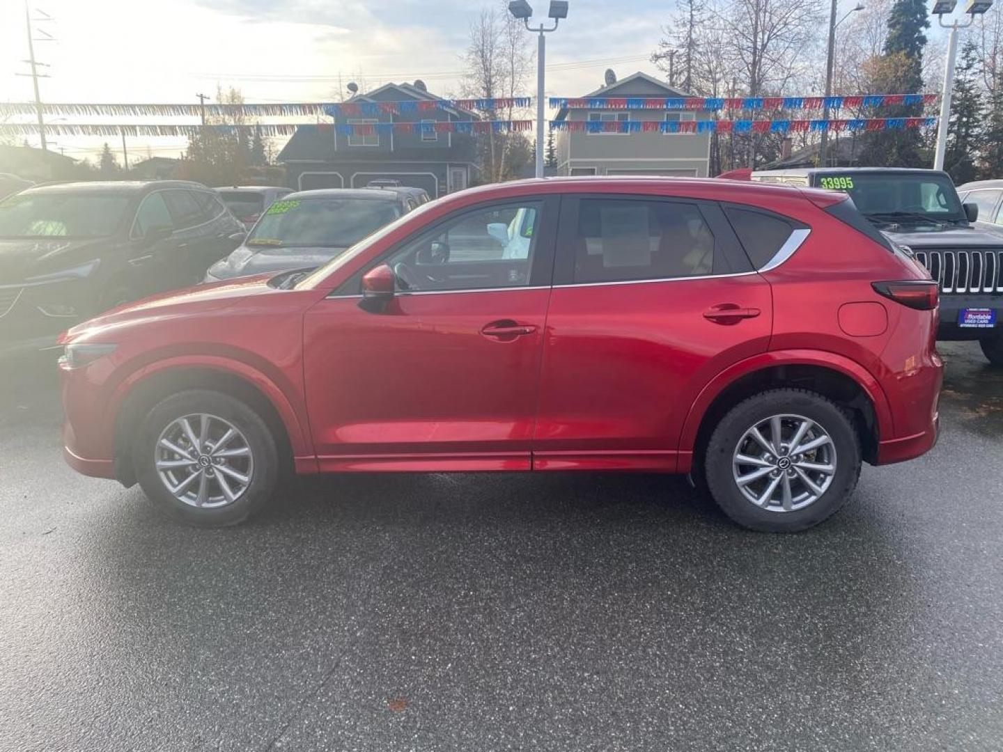 2024 RED MAZDA CX-5 SELECT SELECT (JM3KFBBL0R0) with an 2.5L engine, Automatic transmission, located at 929 East 8th Ave, Anchorage, AK, 99501, (907) 274-2277, 61.214783, -149.866074 - Photo#1