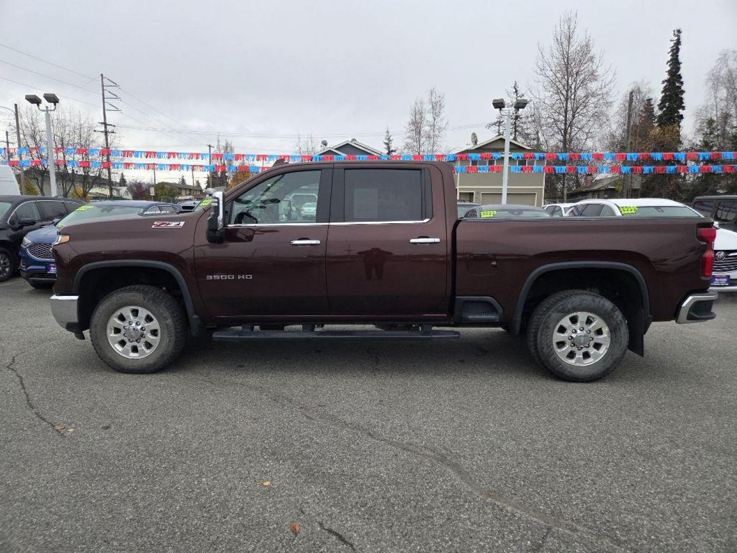 2024 BROWN CHEVROLET SILVERADO 3500 LTZ (1GC4YUE73RF) with an 6.6L engine, Automatic transmission, located at 929 East 8th Ave, Anchorage, AK, 99501, (907) 274-2277, 61.214783, -149.866074 - Photo#1