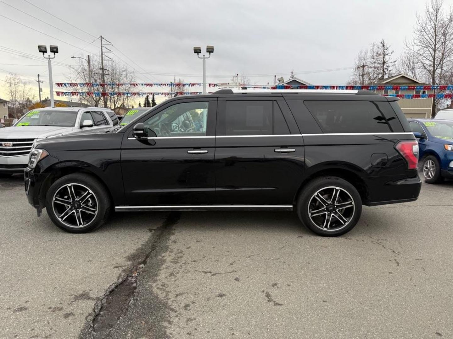 2019 BLACK FORD EXPEDITION MAX LIMITED (1FMJK2AT9KE) with an 3.5L engine, Automatic transmission, located at 929 East 8th Ave, Anchorage, AK, 99501, (907) 274-2277, 61.214783, -149.866074 - Photo#1