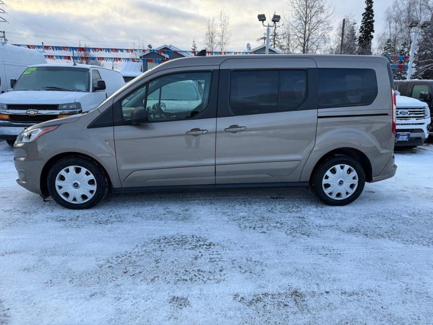 2019 BEIGE FORD TRANSIT CONNECT XLT (NM0GS9F28K1) with an 2.0L engine, Automatic transmission, located at 929 East 8th Ave, Anchorage, AK, 99501, (907) 274-2277, 61.214783, -149.866074 - Photo#1