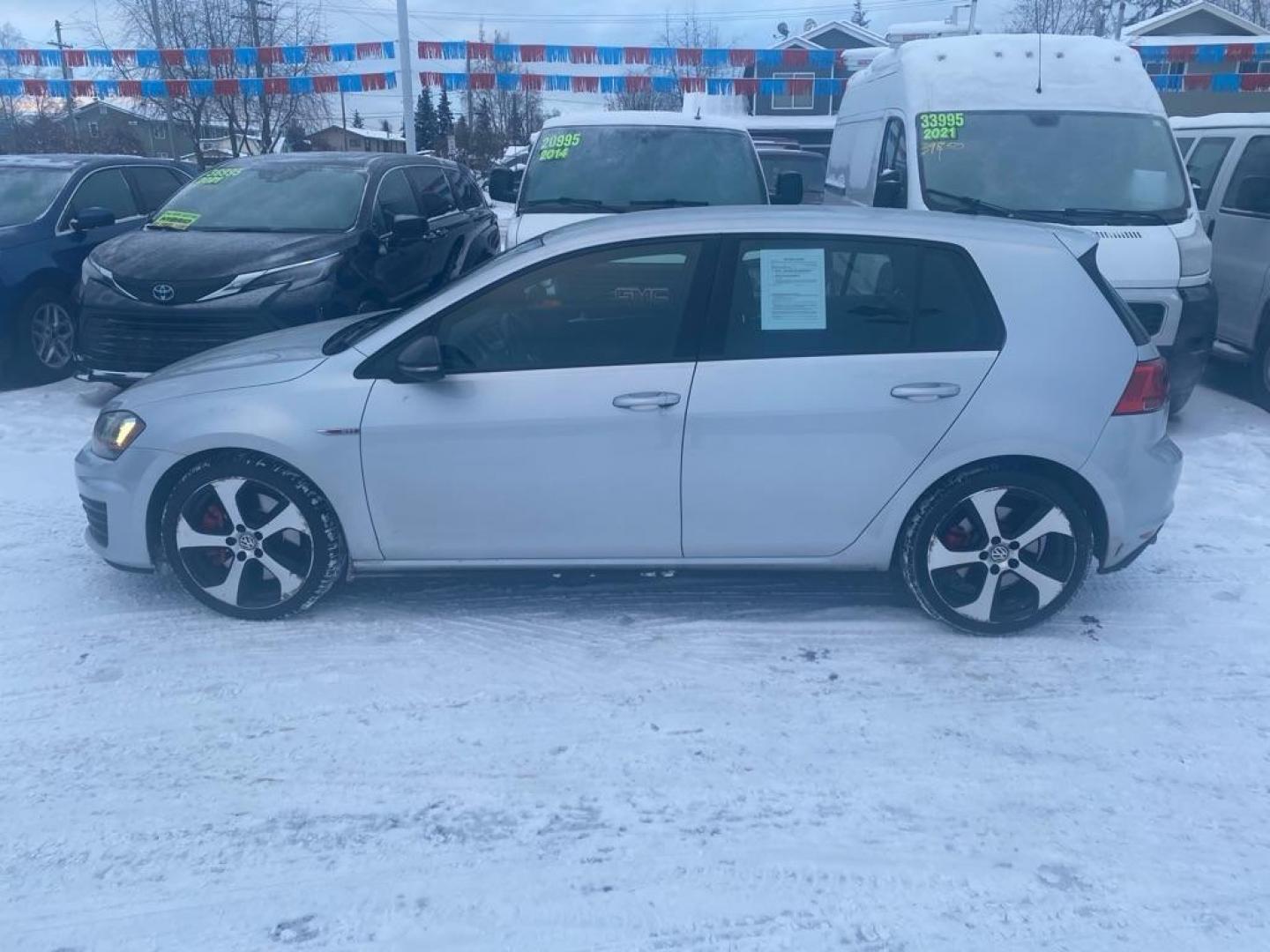 2017 SILVER VOLKSWAGEN GTI S/SE (3VW447AU9HM) with an 2L engine, Automatic transmission, located at 929 East 8th Ave, Anchorage, AK, 99501, (907) 274-2277, 61.214783, -149.866074 - Photo#1