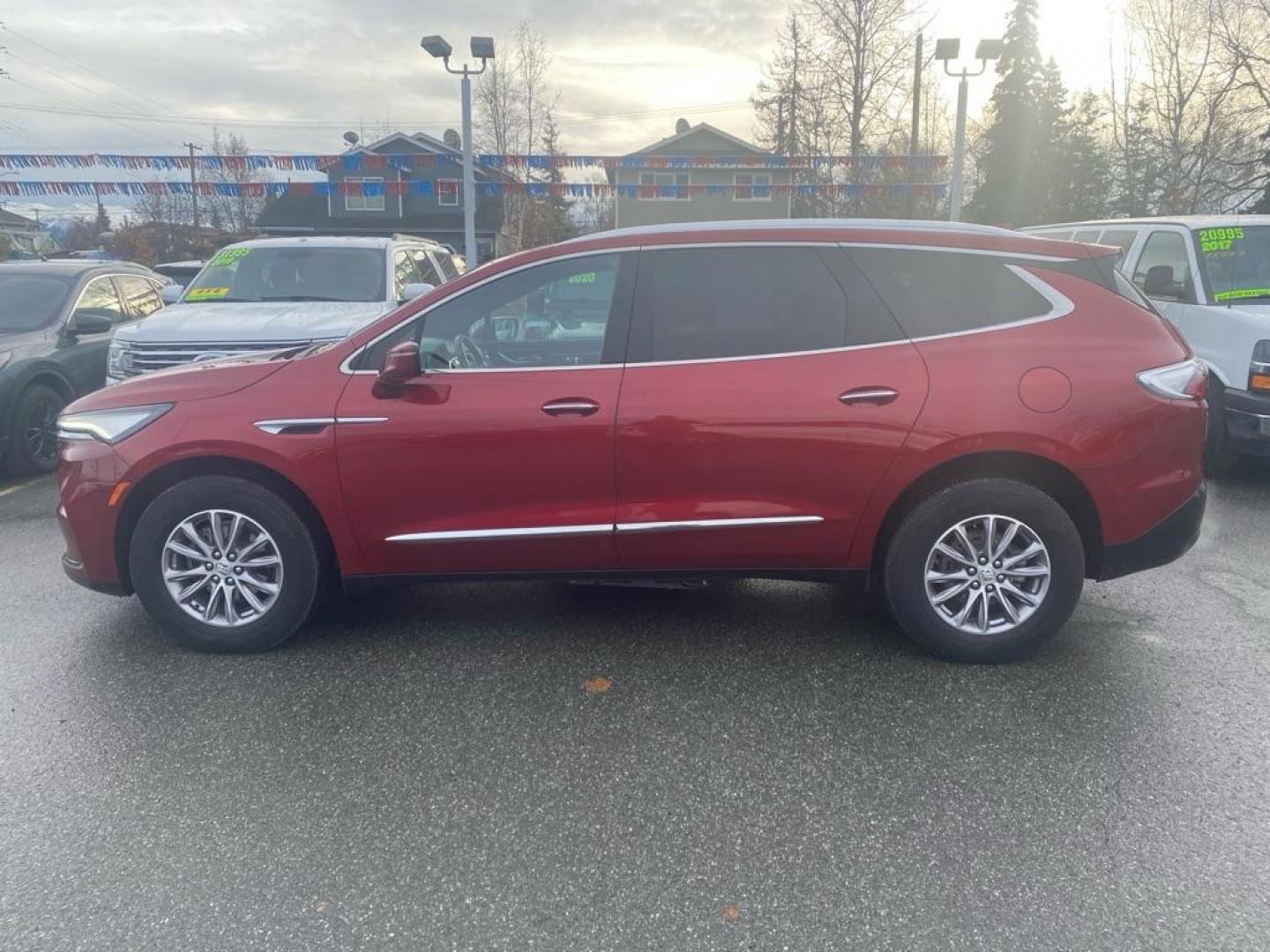 2024 RED BUICK ENCLAVE PREMIUM (5GAEVBKW9RJ) with an 3.6L engine, Automatic transmission, located at 929 East 8th Ave, Anchorage, AK, 99501, (907) 274-2277, 61.214783, -149.866074 - Photo#1