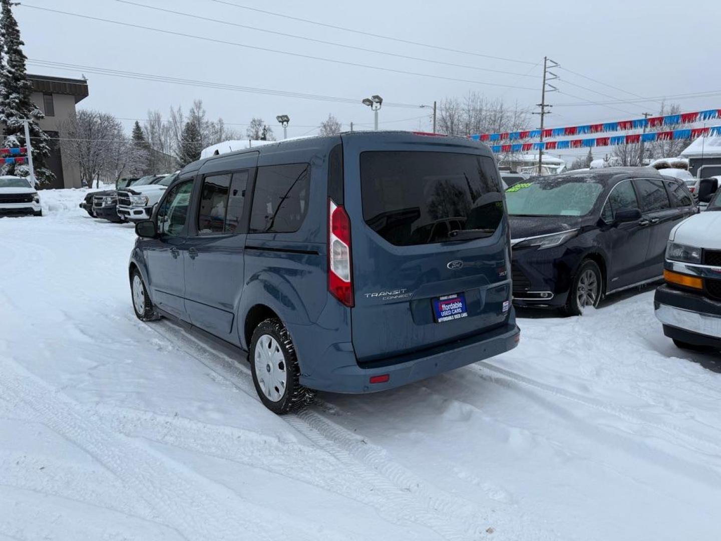 2019 BLUE FORD TRANSIT CONNECT XLT (NM0GE9F24K1) with an 2.0L engine, Automatic transmission, located at 929 East 8th Ave, Anchorage, AK, 99501, (907) 274-2277, 61.214783, -149.866074 - Photo#2