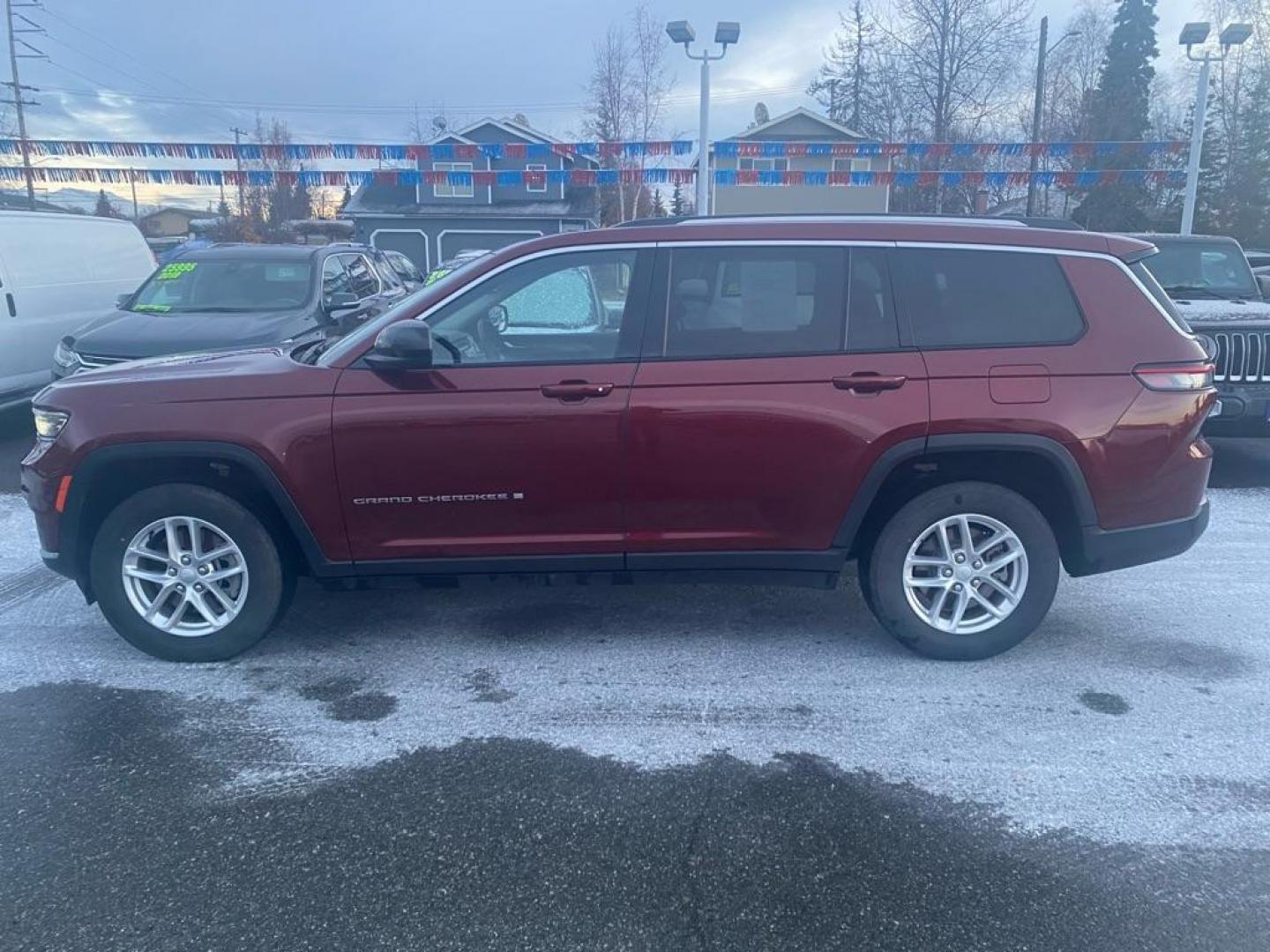 2023 MARRON JEEP GRAND CHEROKEE L LAREDO (1C4RJKAG0P8) with an 3.6L engine, Automatic transmission, located at 929 East 8th Ave, Anchorage, AK, 99501, (907) 274-2277, 61.214783, -149.866074 - Photo#1