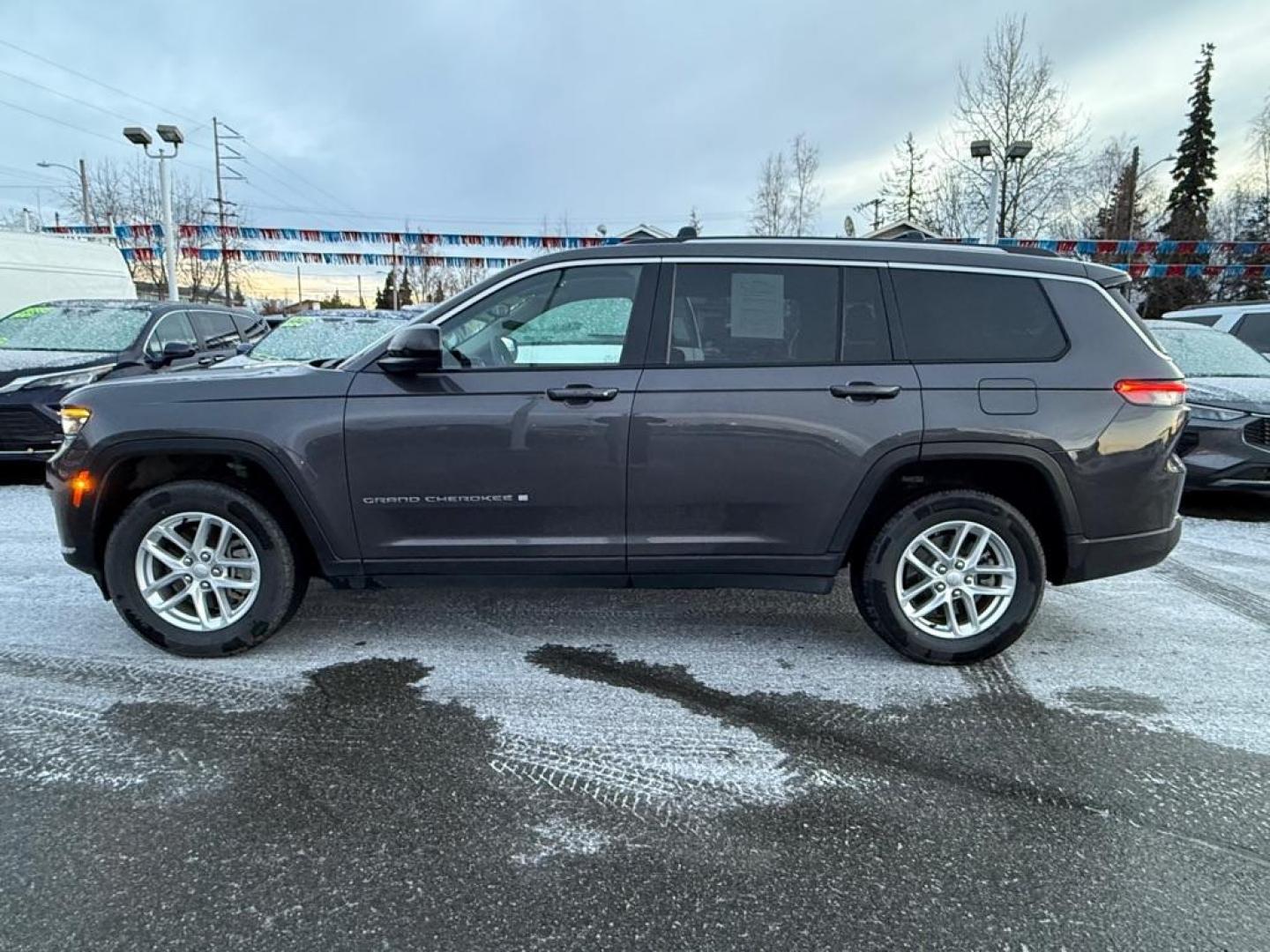 2023 GREY JEEP GRAND CHEROKEE L LAREDO (1C4RJKAG1P8) with an 3.6L engine, Automatic transmission, located at 929 East 8th Ave, Anchorage, AK, 99501, (907) 274-2277, 61.214783, -149.866074 - Photo#1