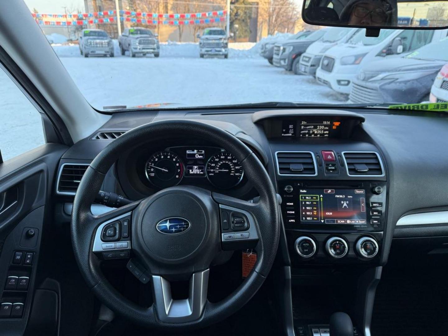2018 BLACK SUBARU FORESTER 2.5I PREMIUM (JF2SJAGC8JH) with an 2.5L engine, 6-Speed Manual transmission, located at 929 East 8th Ave, Anchorage, AK, 99501, (907) 274-2277, 61.214783, -149.866074 - Photo#4