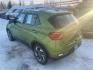 2023 GREEN HYUNDAI VENUE SEL (KMHRC8A32PU) with an 1.6L engine, Continuously Variable transmission, located at 929 East 8th Ave, Anchorage, AK, 99501, (907) 274-2277, 61.214783, -149.866074 - Photo#2